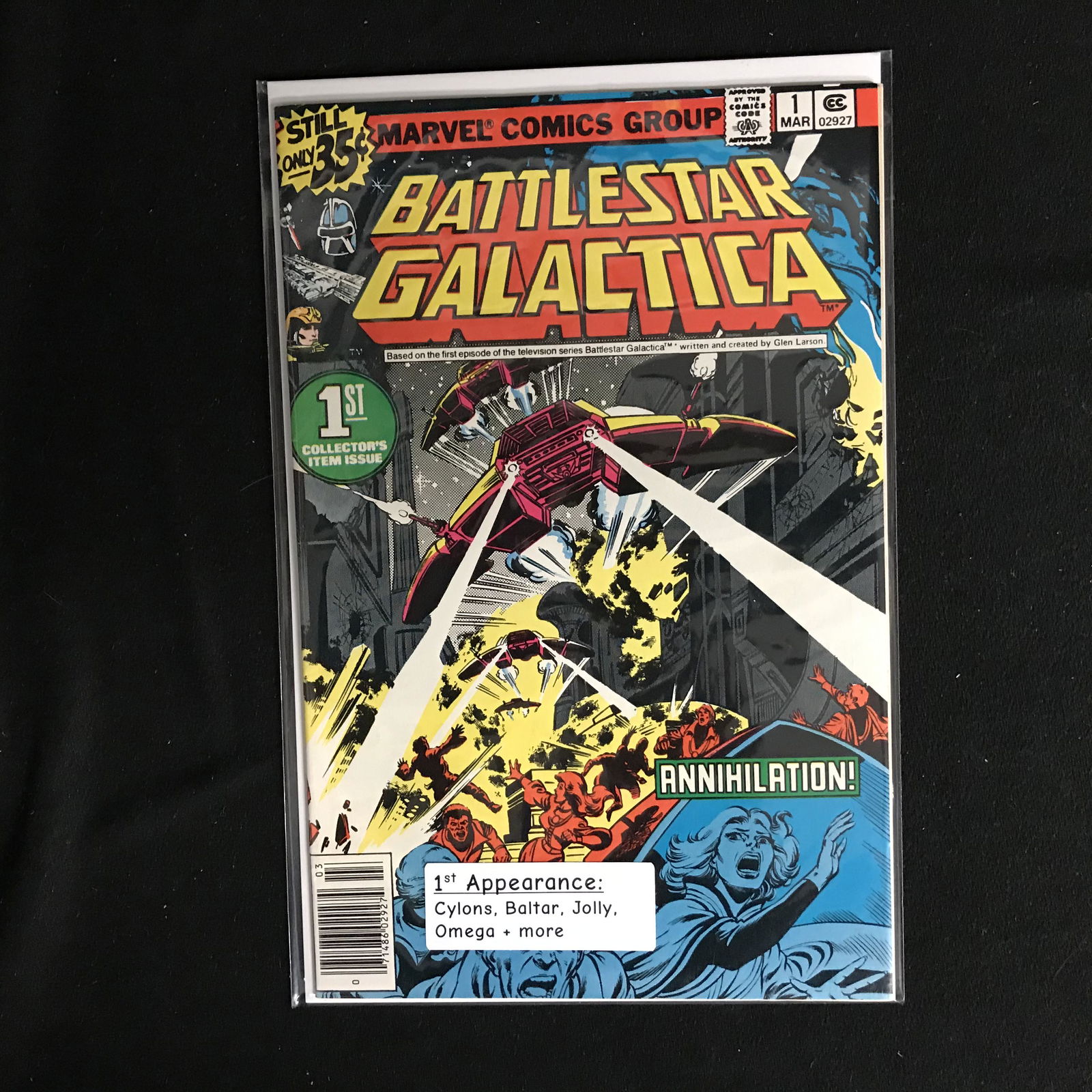 BATTLESTAR GALACTICA #1 (MARVEL COMICS) (1 of 1)