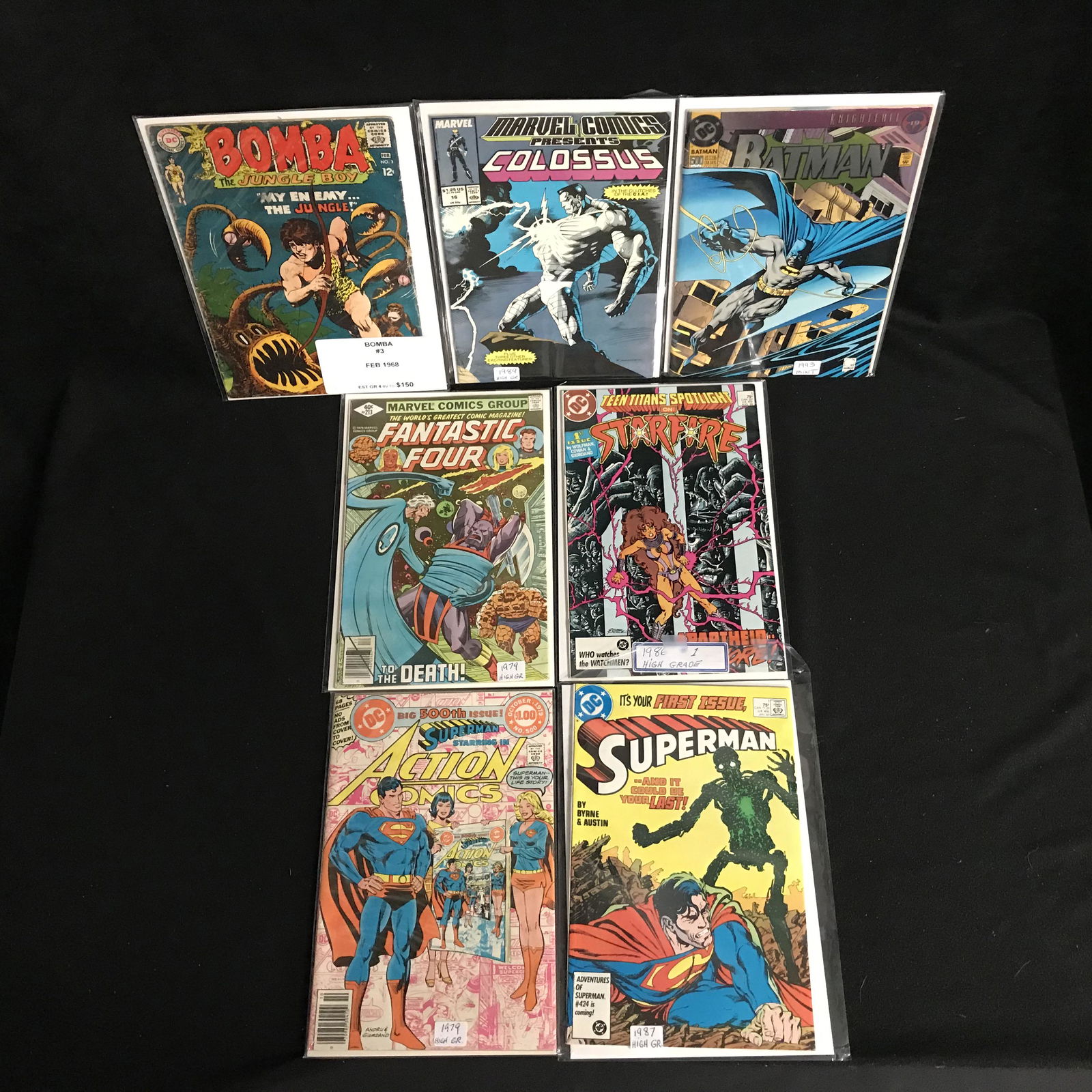 MARVEL/ DC COMICS BOOK LOT (1 of 1)