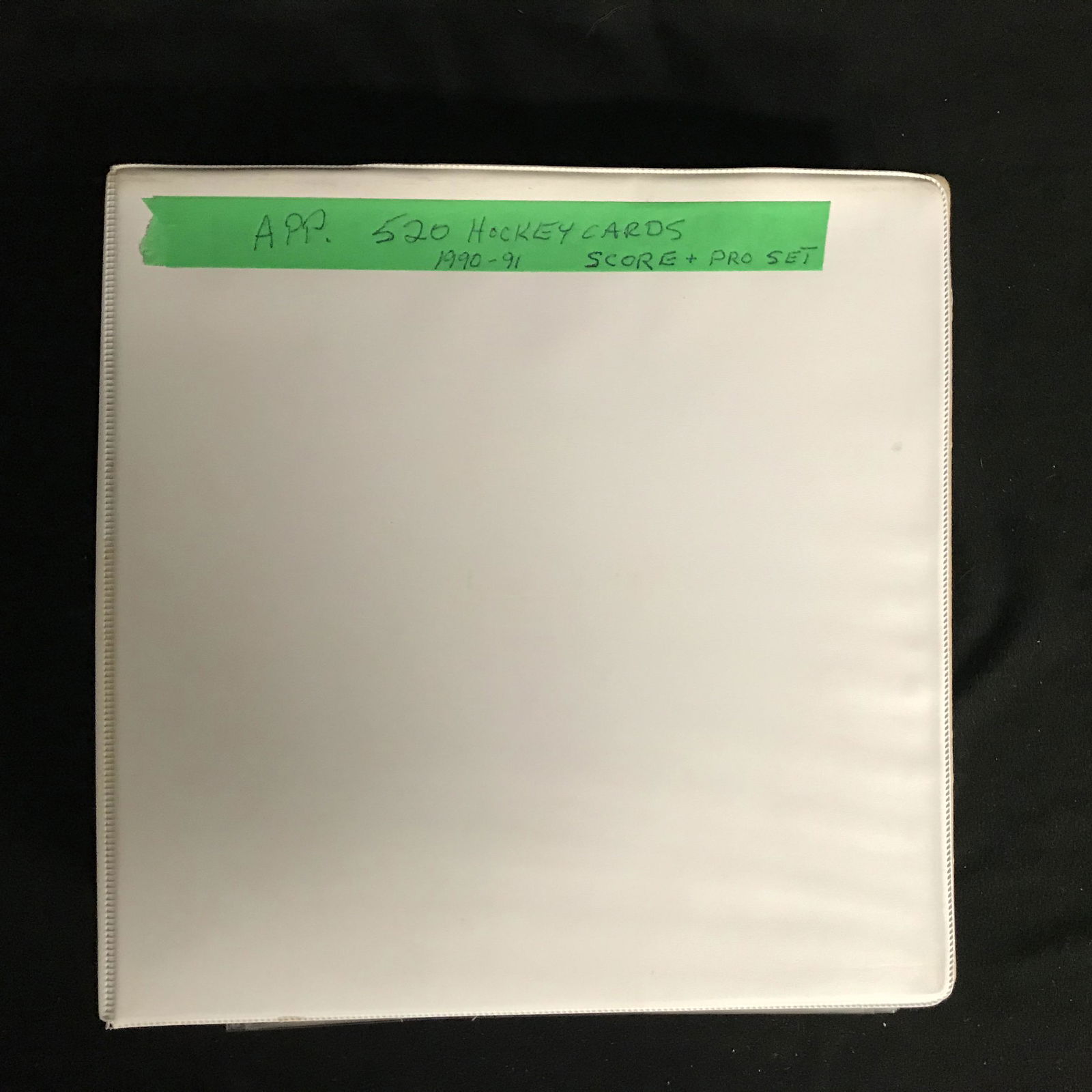 500+ HOCKEY CARDS (1990-91 SCORE & PRO SET) (1 of 2)