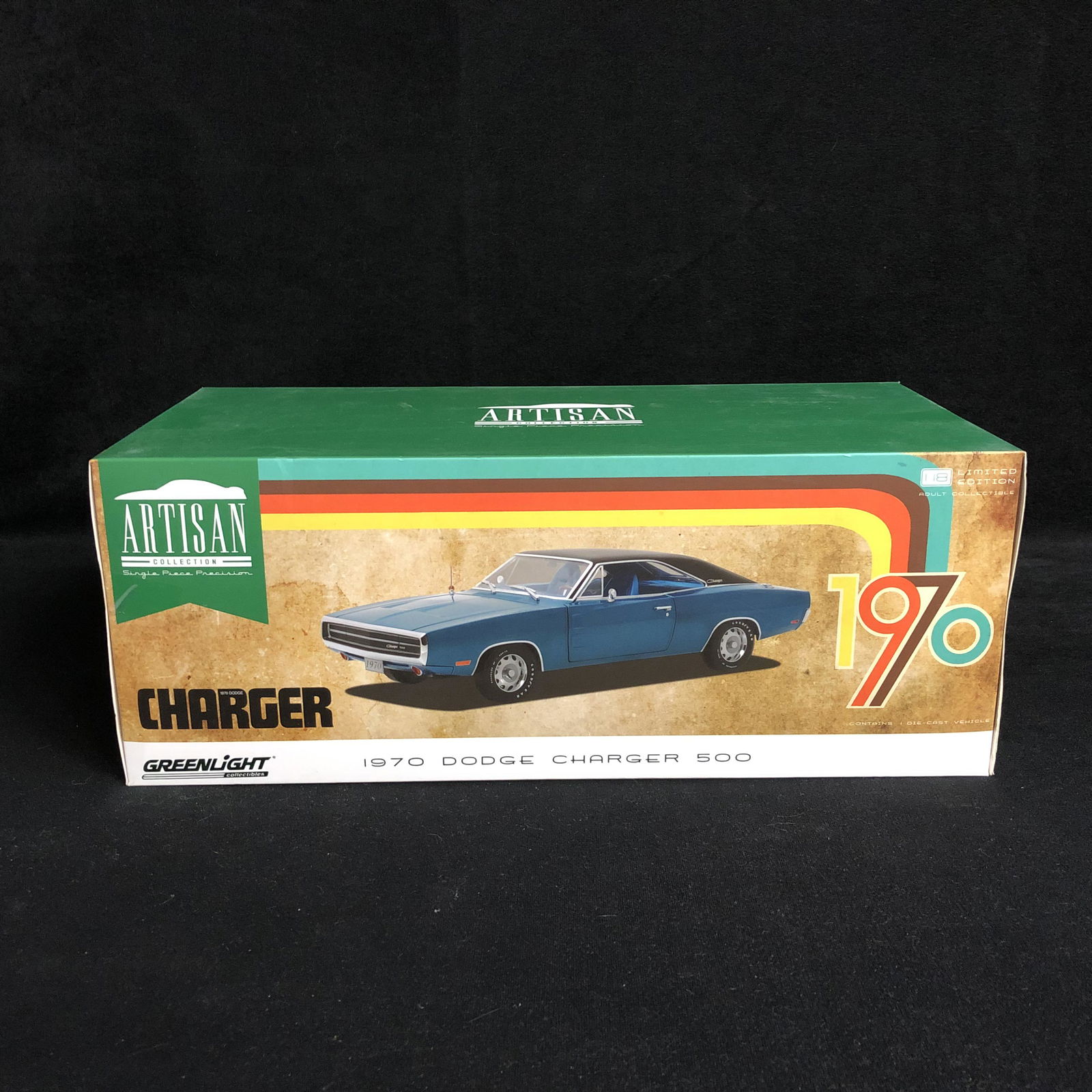 Greenlight 1:18 1970 Dodge Charger 500 Diecast Model (1 of 1)