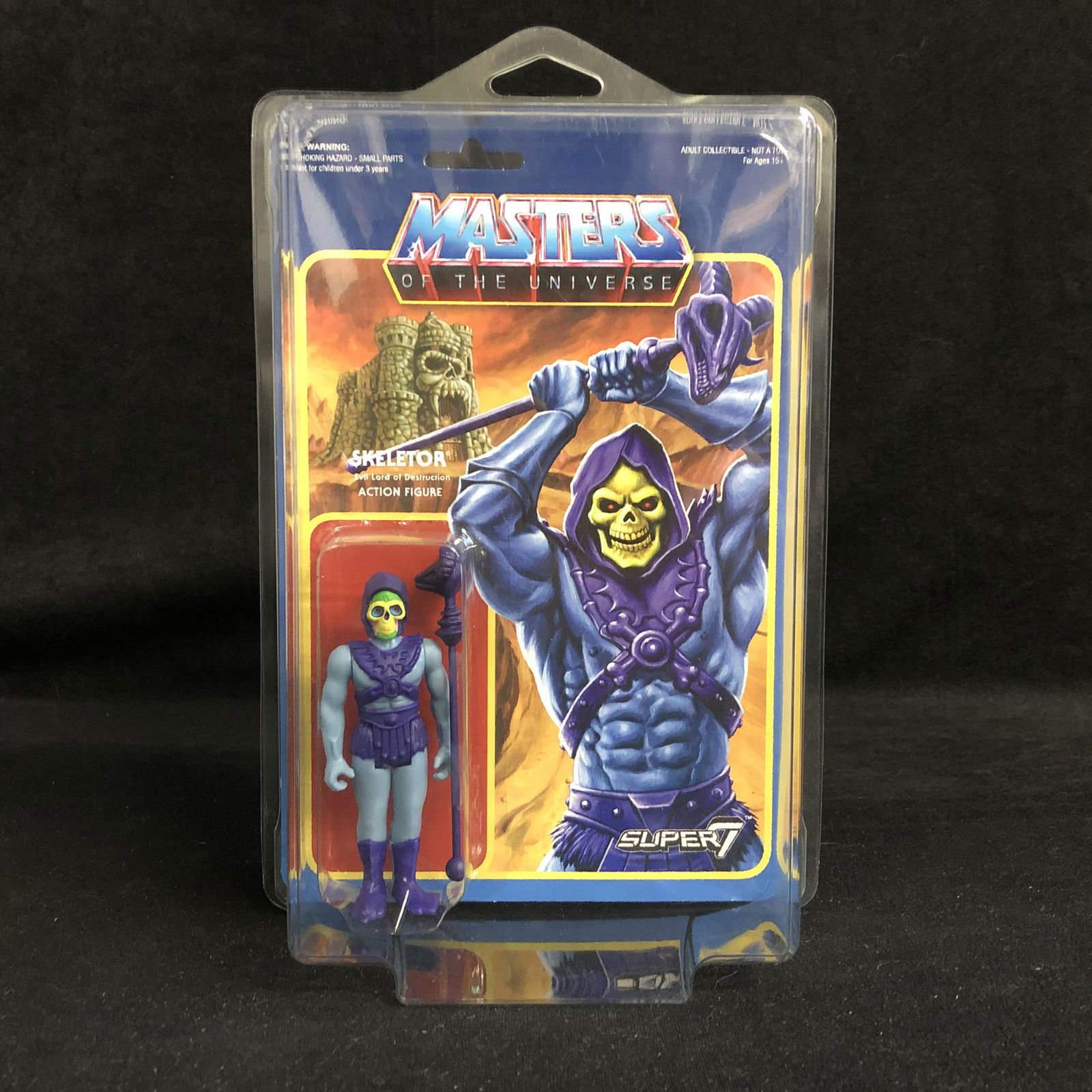 MASTERS OF THE UNIVERSE "SKELETOR" ACTION FIGURE (1 of 1)