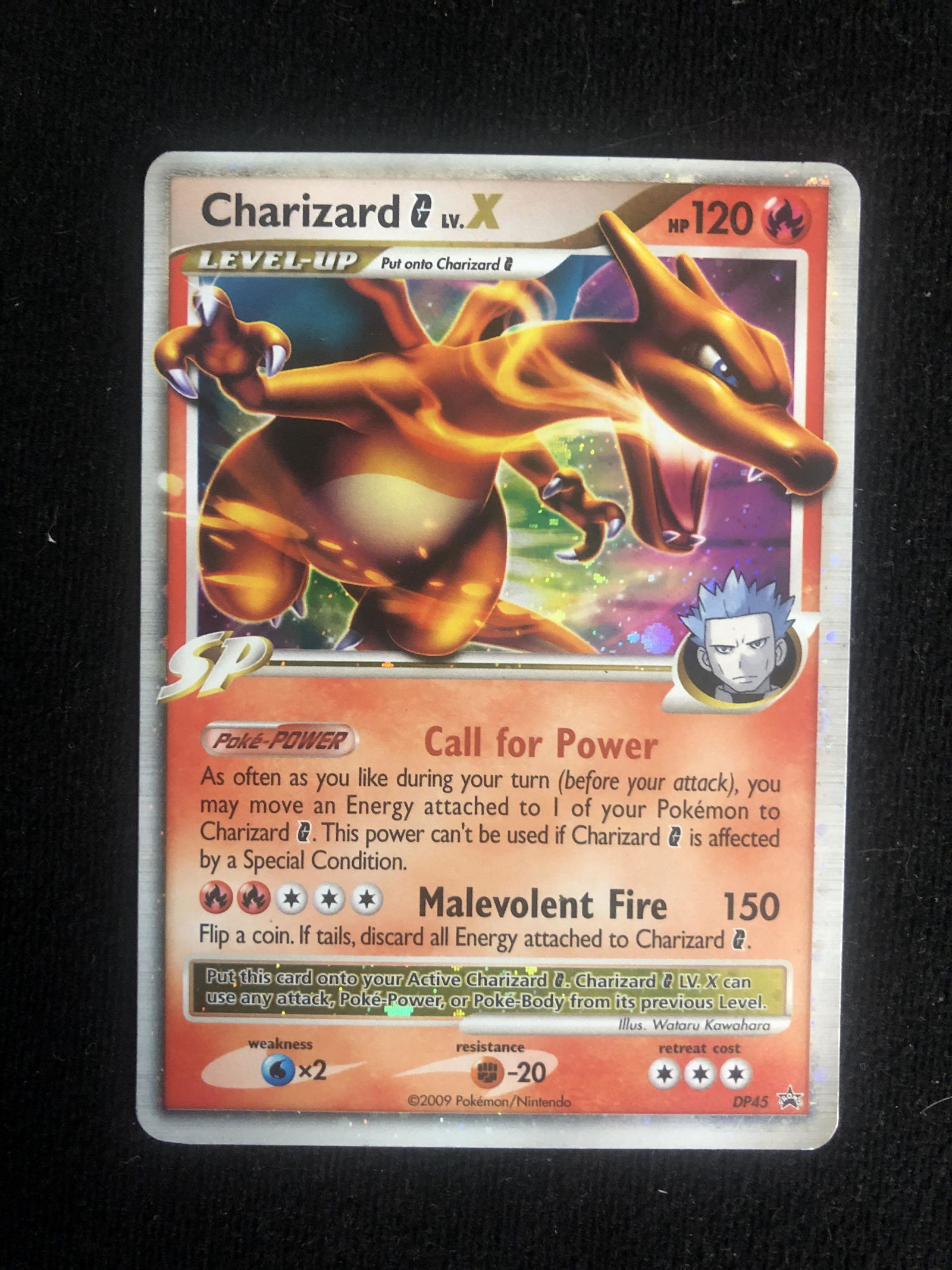 POKEMON CHARIZARD G LV.X DP45 HOLO RARE DIAMOND & PEARL (1 of 2)