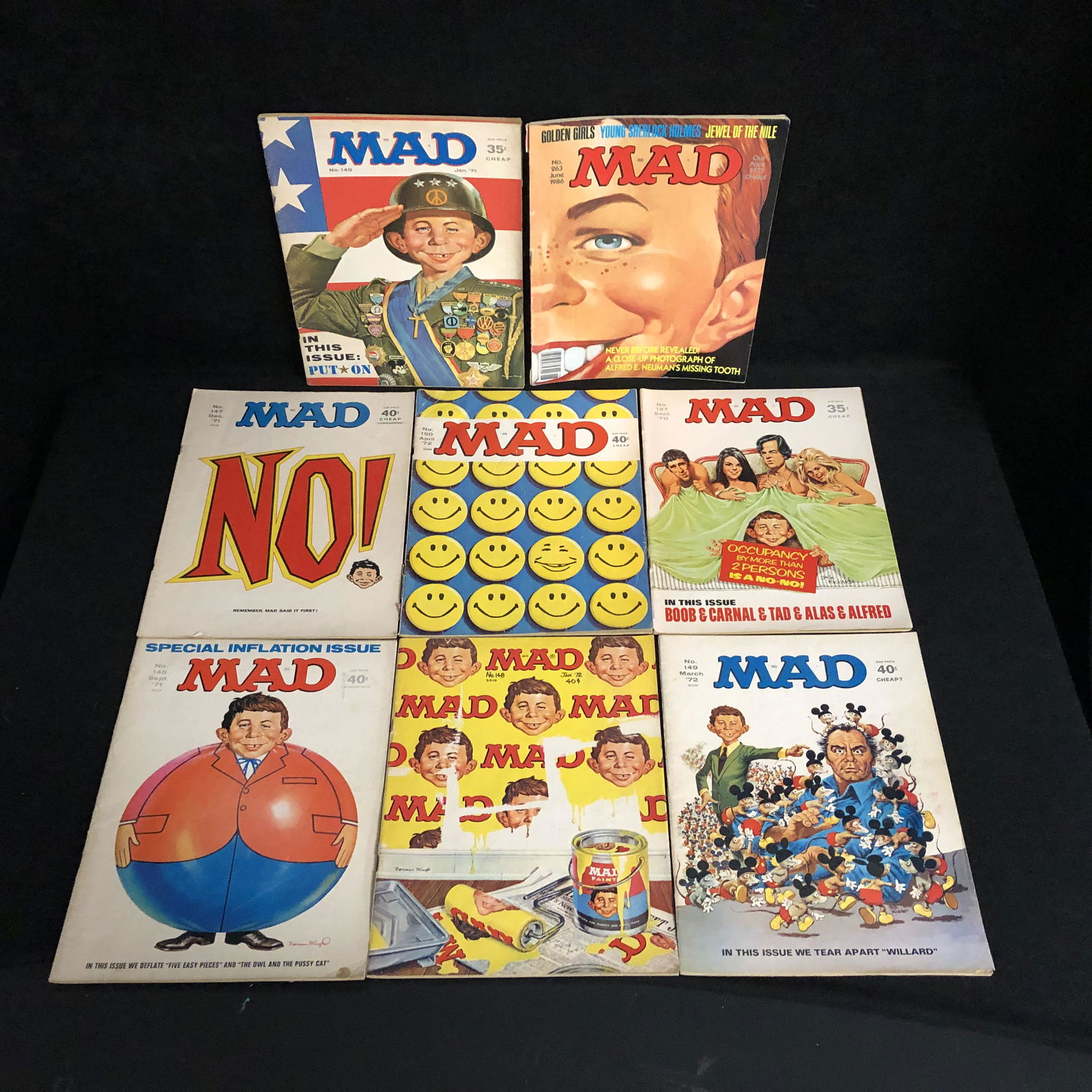 ASSORTED MAD MAGAZINE LOT (1 of 1)