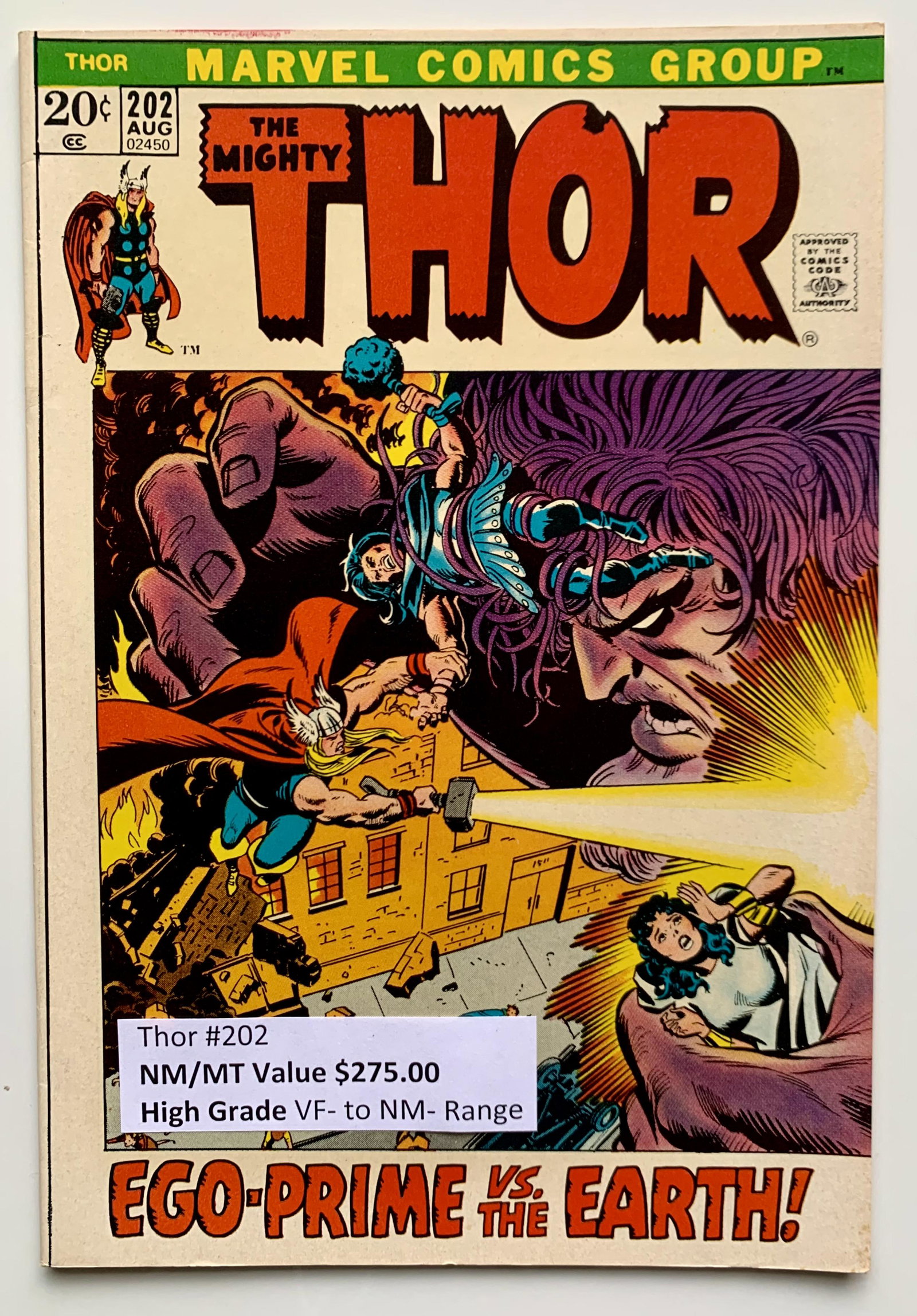 THE MIGHTY THOR #202 (MARVEL COMICS): THE MIGHTY THOR #202 (MARVEL COMICS)