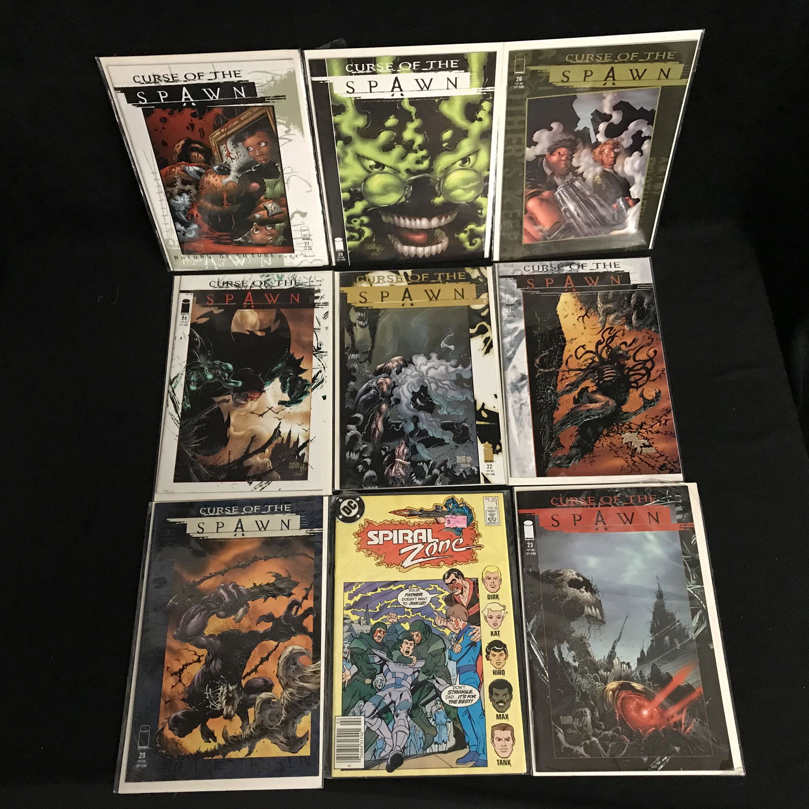 CURSE OF THE SPAWN COMIC BOOK LOT (1 of 1)