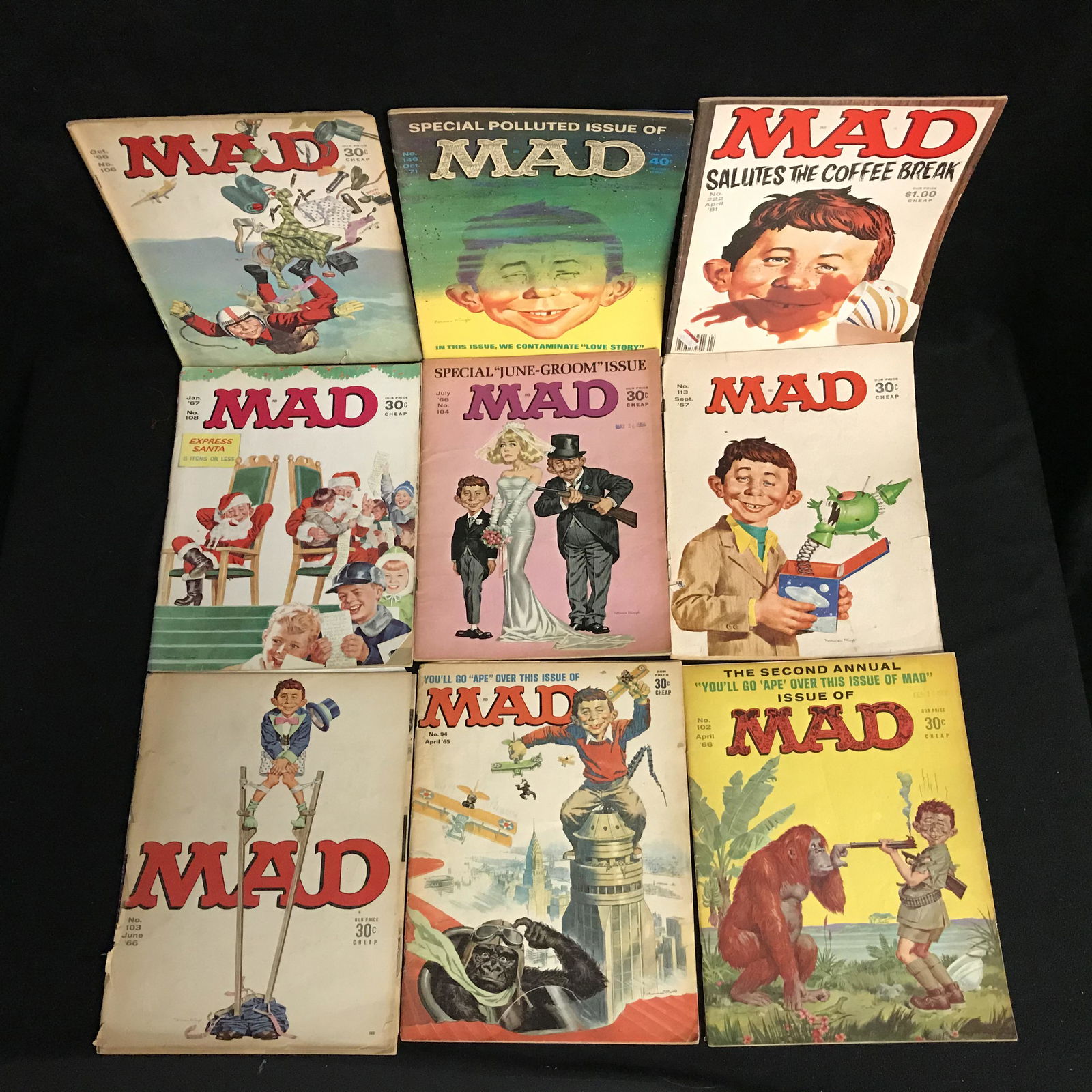 VINTAGE MAD MAGAZINE LOT (1 of 1)