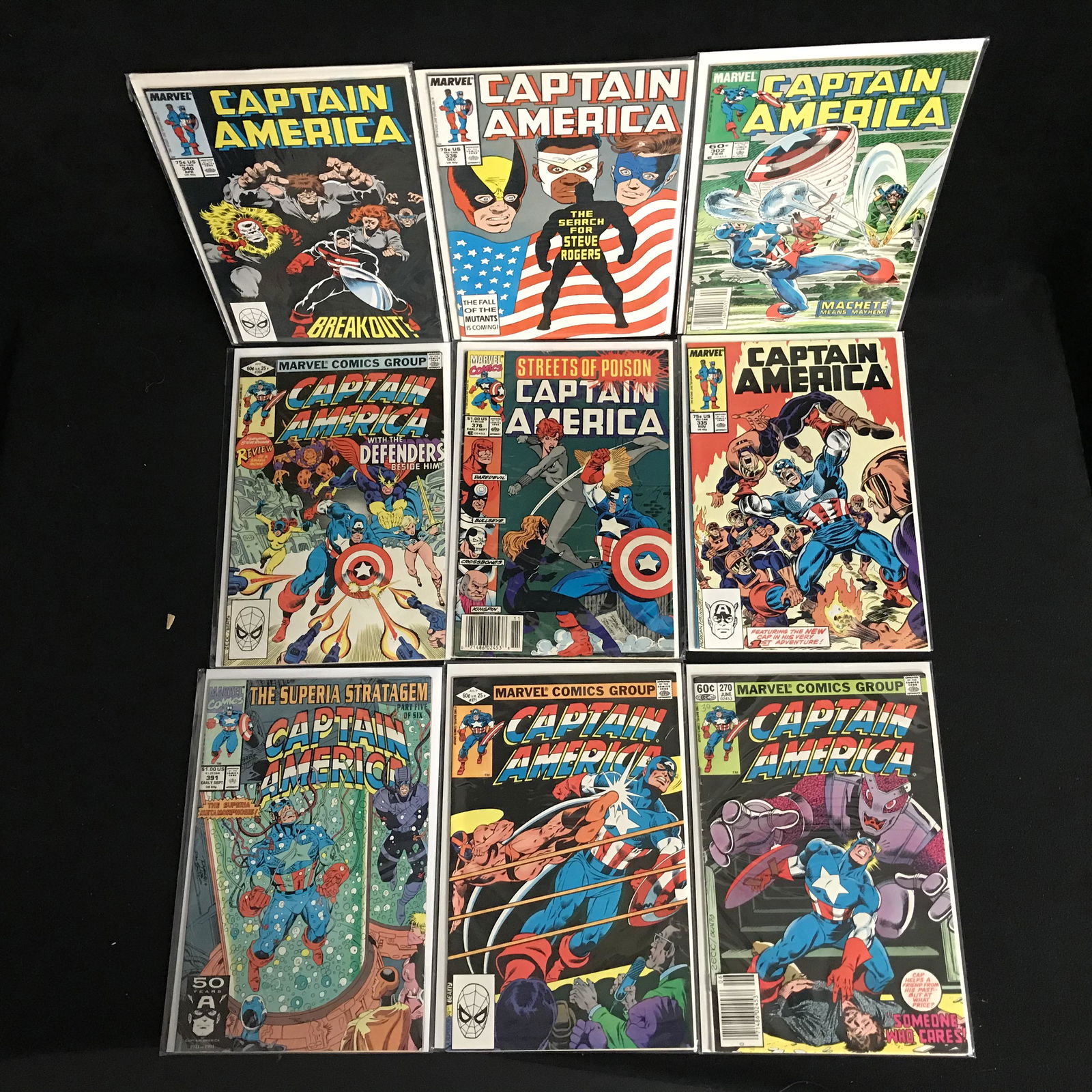 CAPTAIN AMERICA COMIC BOOK LOT (MARVEL COMICS) (1 of 1)