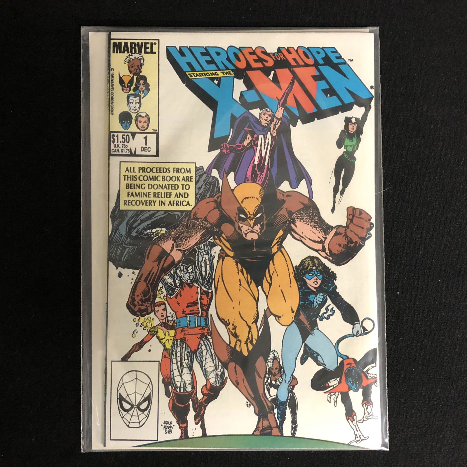 HEROES FOR HOPE STARRING THE X-MEN #1 (MARVEL COMICS) (1 of 1)