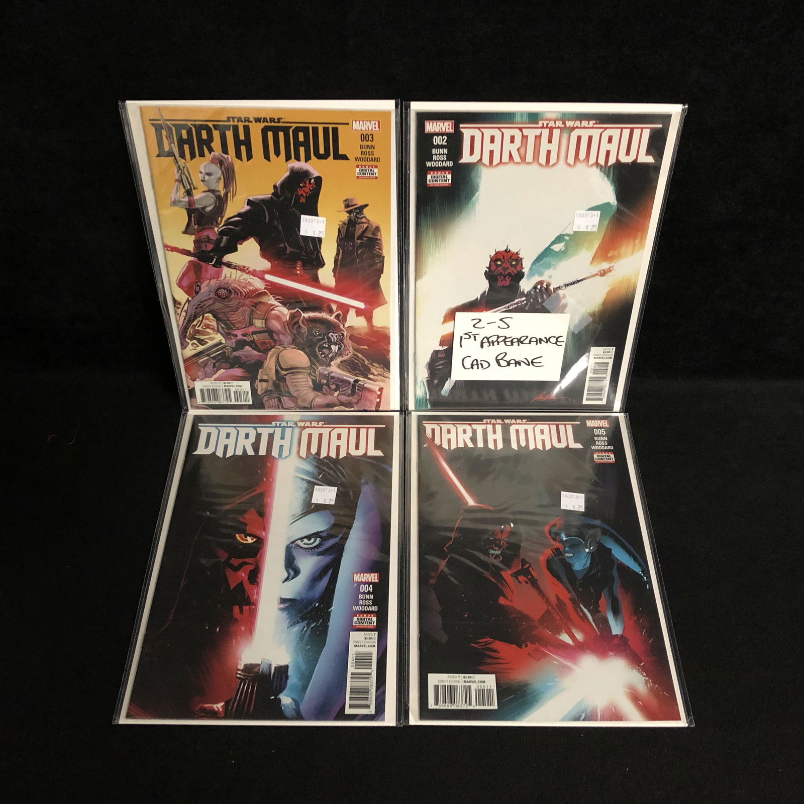 STAR WARS DARTH MAUL #2-5 (MARVEL COMICS) (1 of 1)