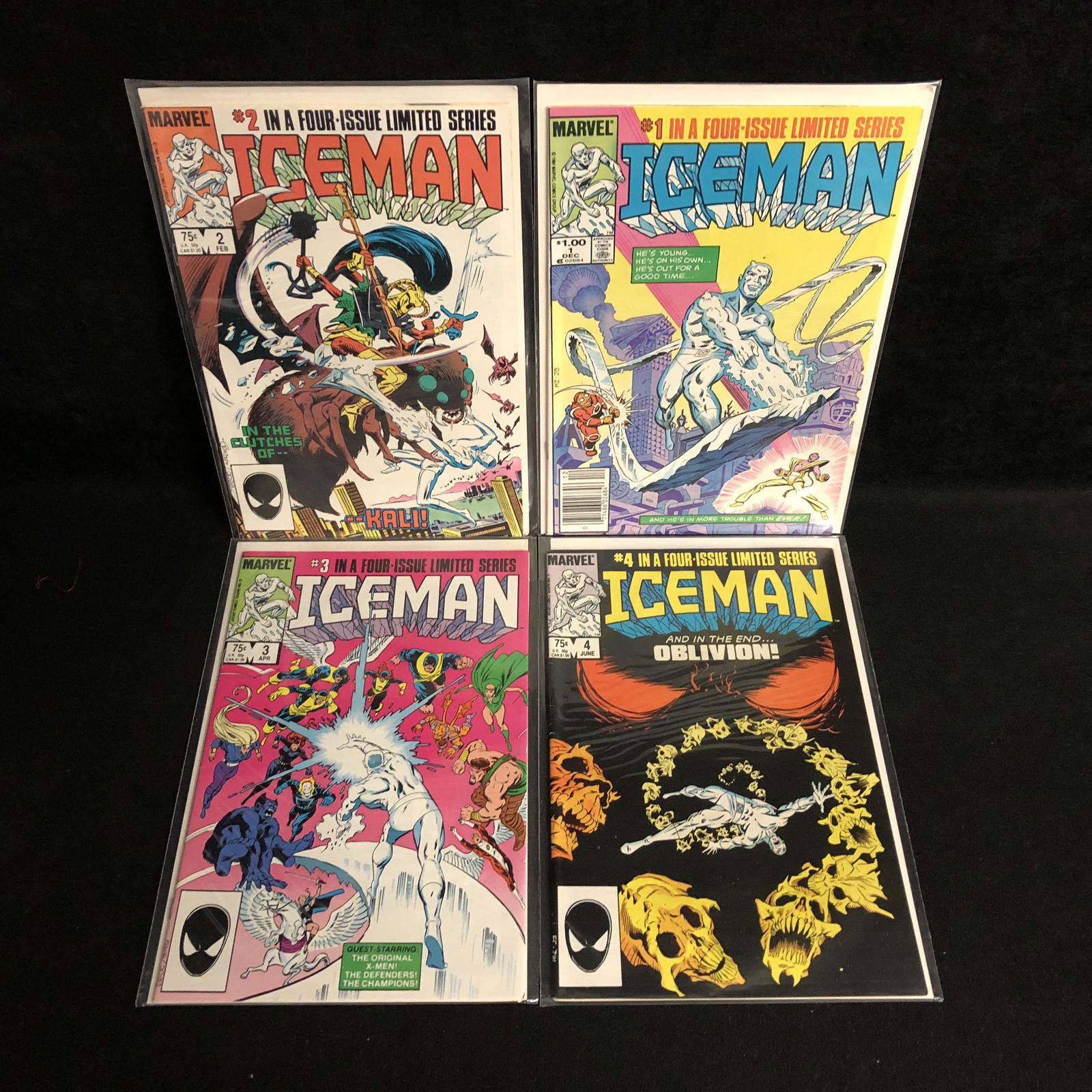 ICEMAN #1-4 (MARVEL COMICS) Four-Issue Limited Series (1 of 1)