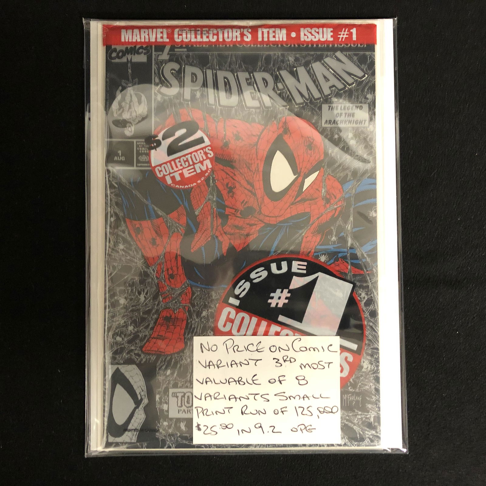 SPIDER-MAN MARVEL COLLECTOR'S ITEM ISSUE #1 (1 of 1)