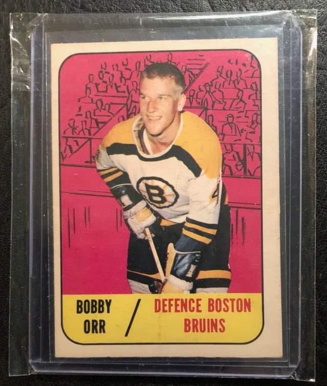 1967-68 Topps #92 Bobby Orr (1 of 2)