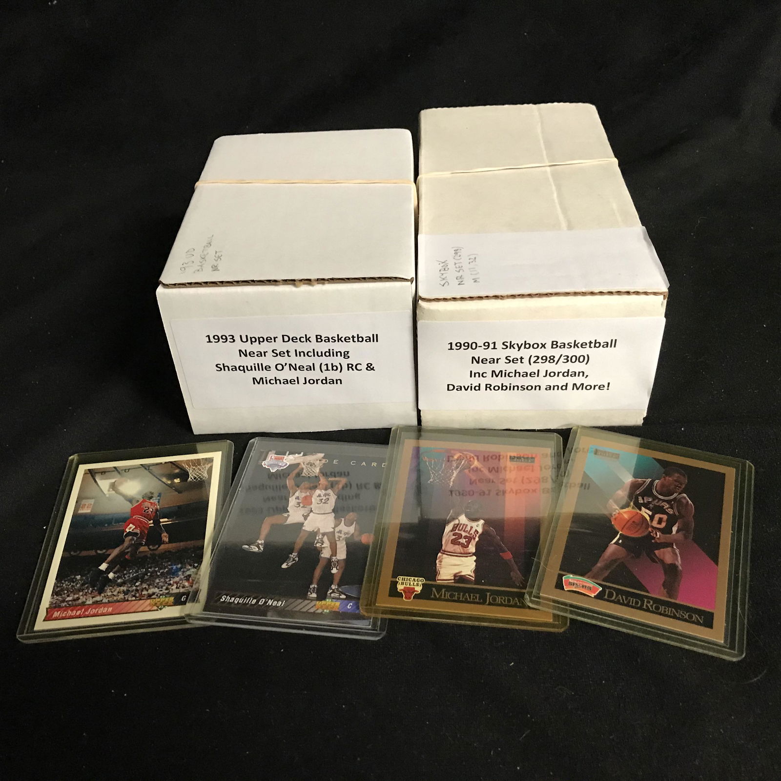 1990-91 SKYBOX BASKETBALL (NEAR SET 298/300) & 1993 (1 of 1)