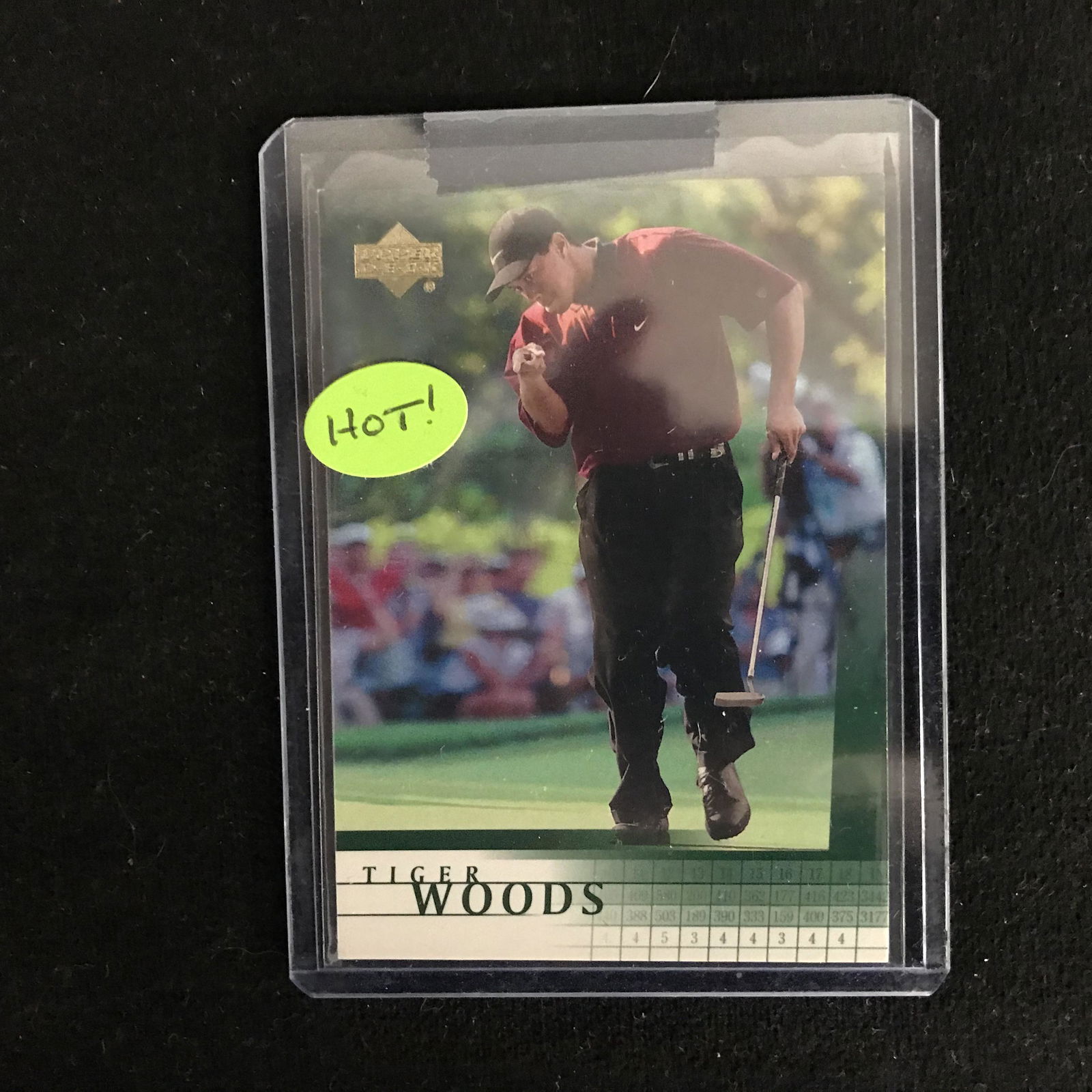 2001 Upper Deck #1 Tiger Woods Rookie Card (1 of 1)