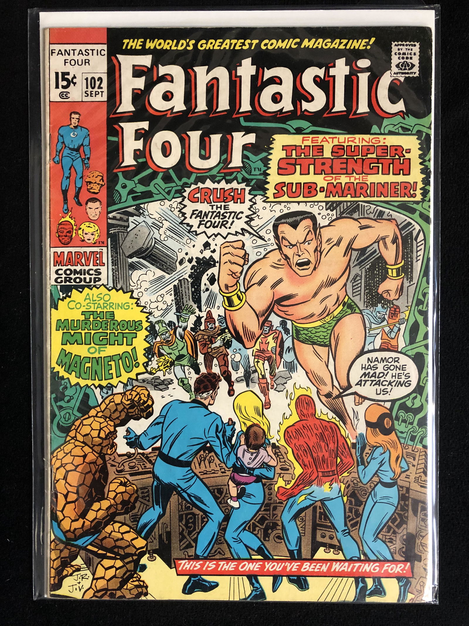 FANTASTIC FOUR #102 (MARVEL COMICS) (1 of 1)