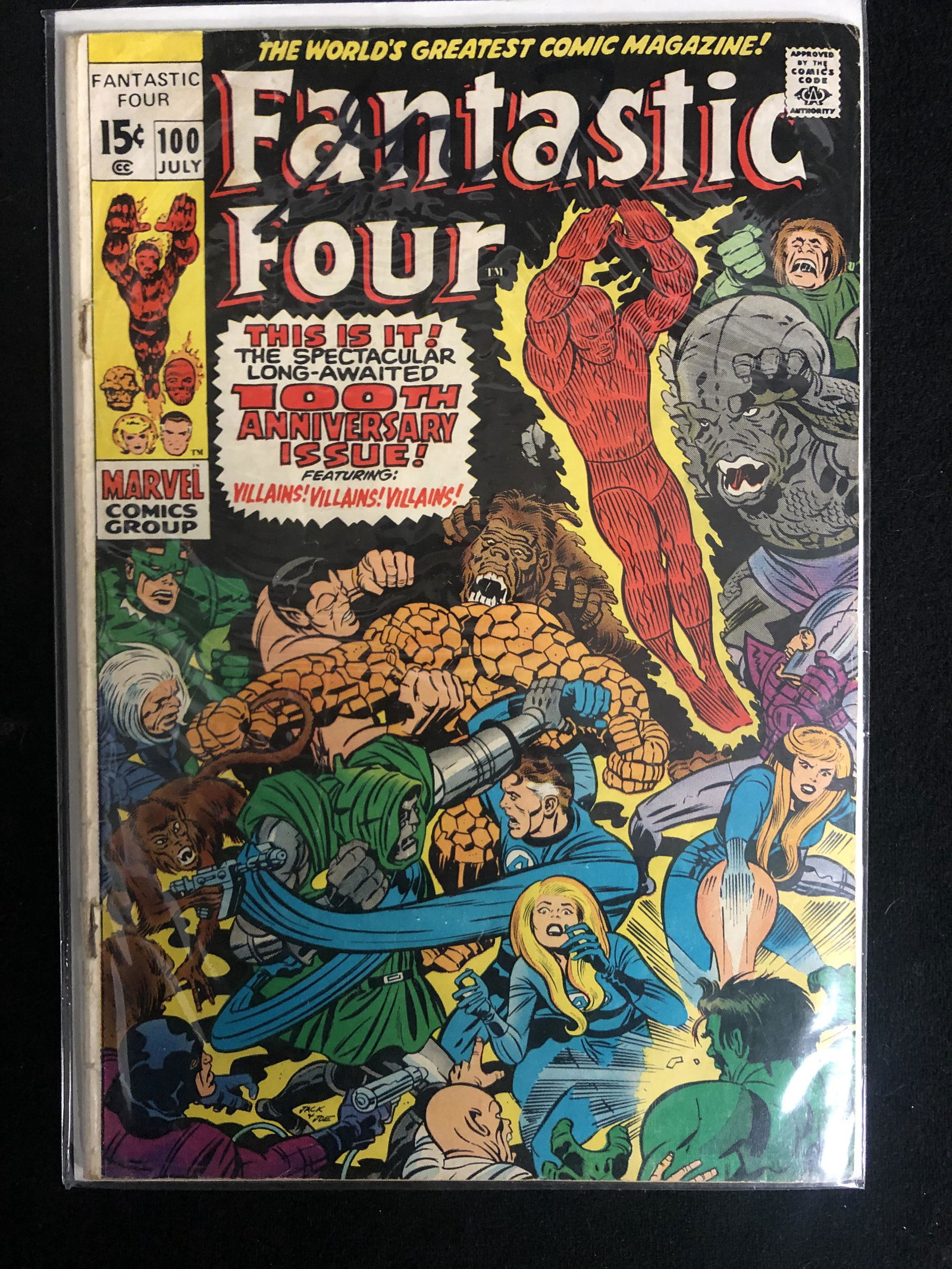 FANTASTIC FOUR #100 (MARVEL COMICS) (1 of 1)