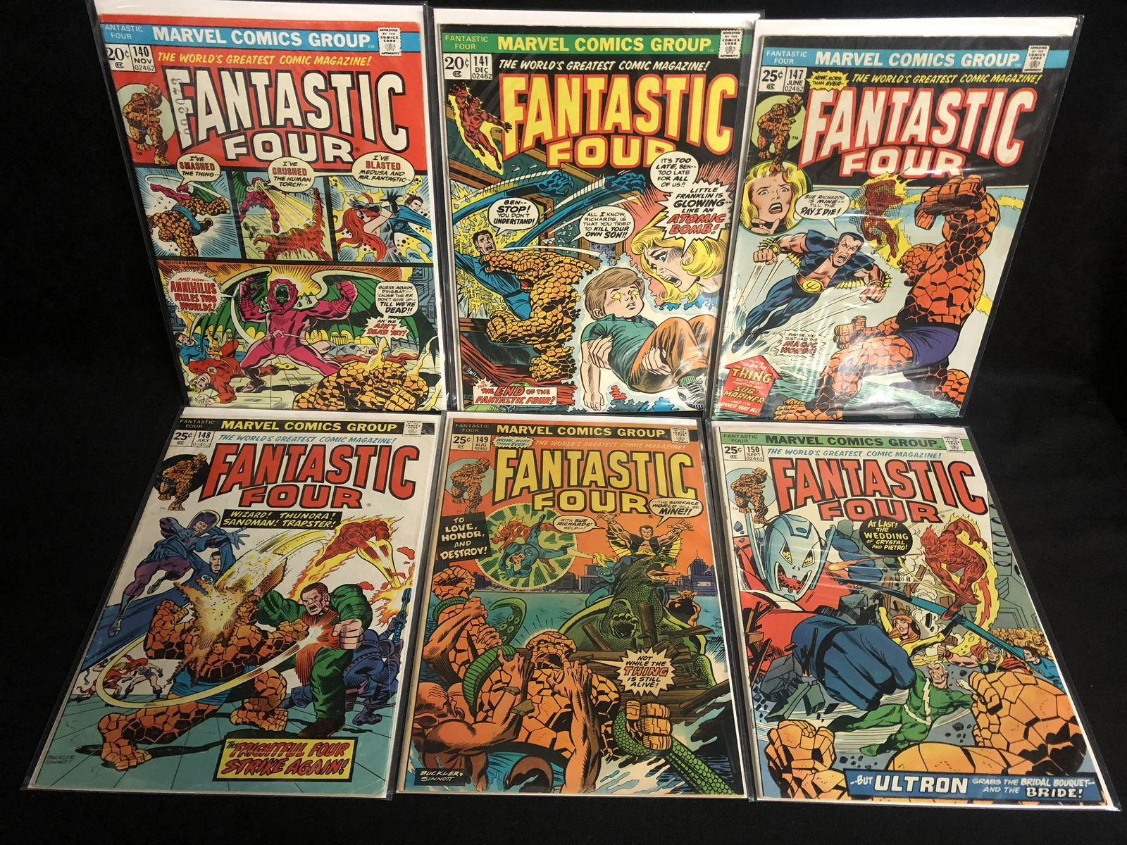 FANTASTIC FOUR COMIC BOOK LOT (MARVEL COMICS) (1 of 1)