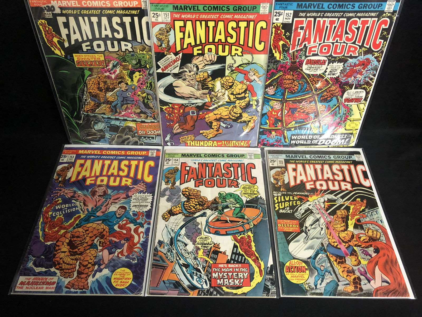 FANTASTIC FOUR COMIC BOOK LOT (MARVEL COMICS) (1 of 1)