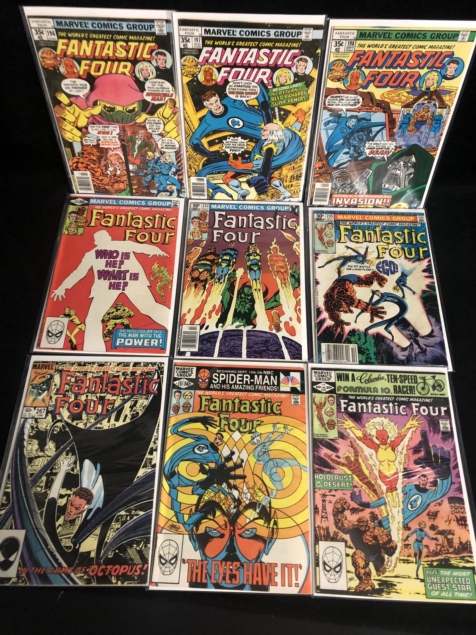FANTASTIC FOUR COMIC BOOK LOT (MARVEL COMICS) (1 of 1)