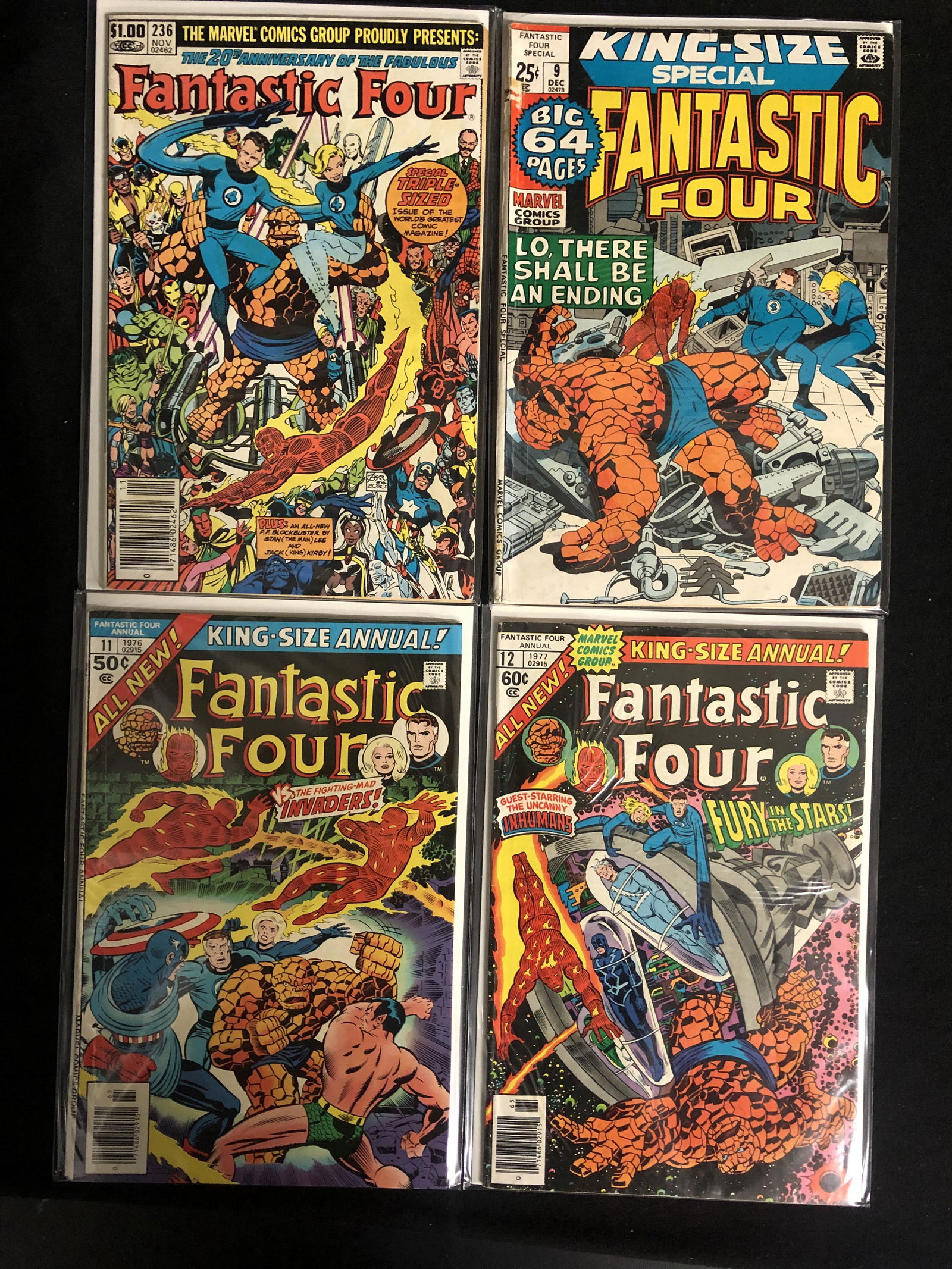 FANTASTIC FOUR COMIC BOOK LOT (MARVEL COMICS) (1 of 1)