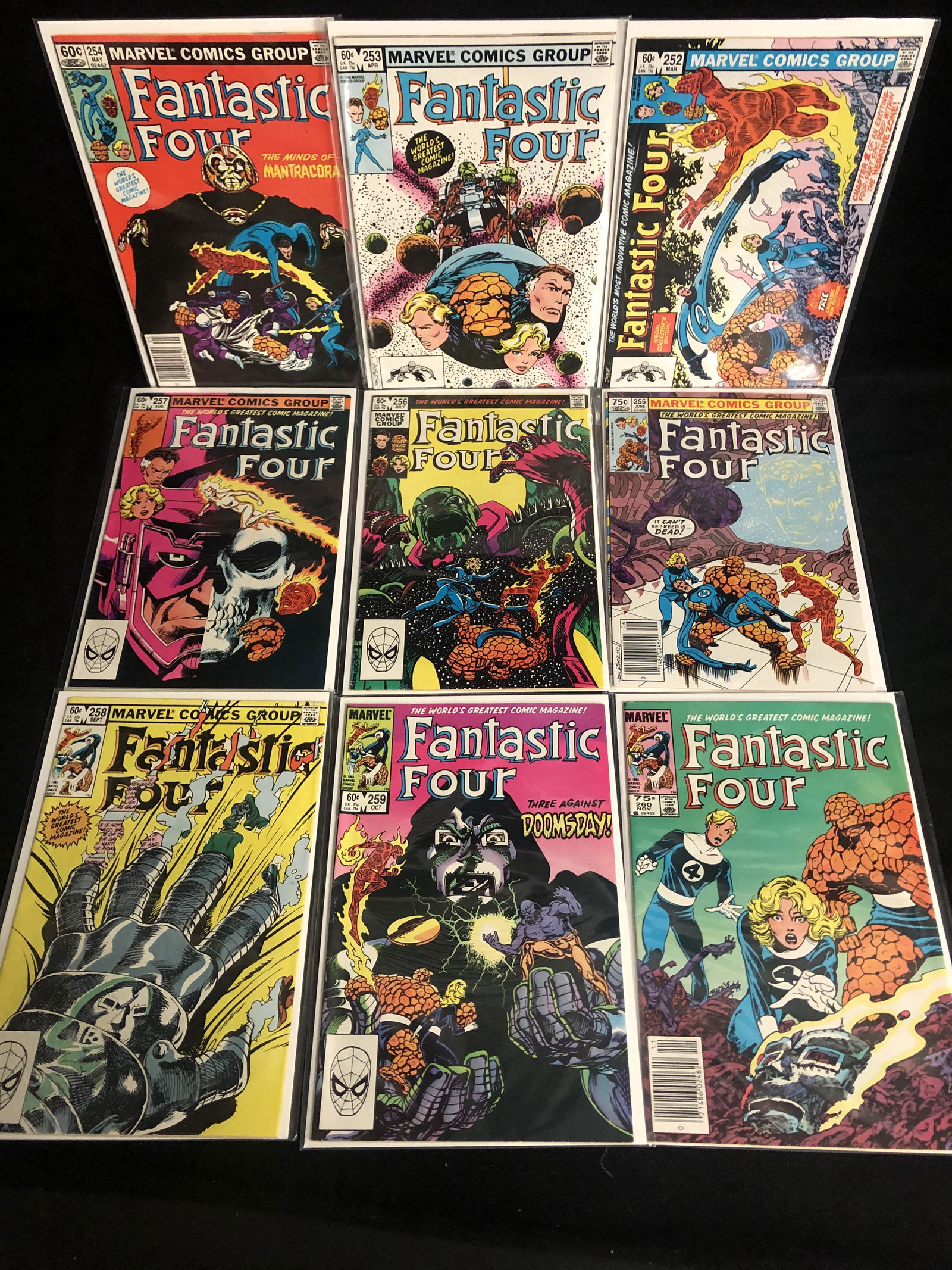FANTASTIC FOUR COMIC BOOK LOT (MARVEL COMICS) (1 of 1)