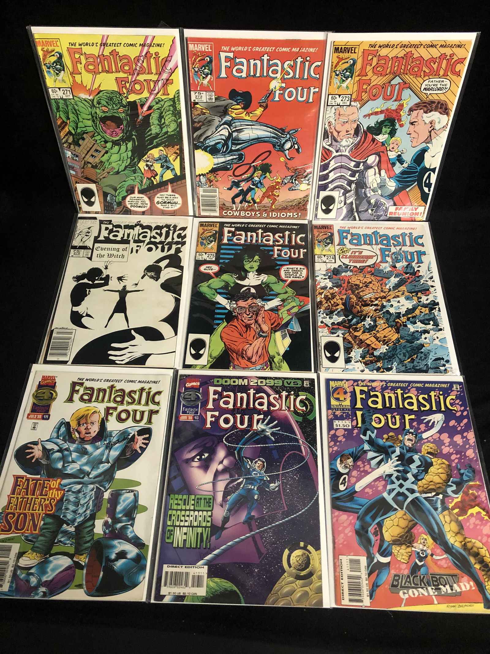 FANTASTIC FOUR COMIC BOOK LOT (MARVEL COMICS) (1 of 1)