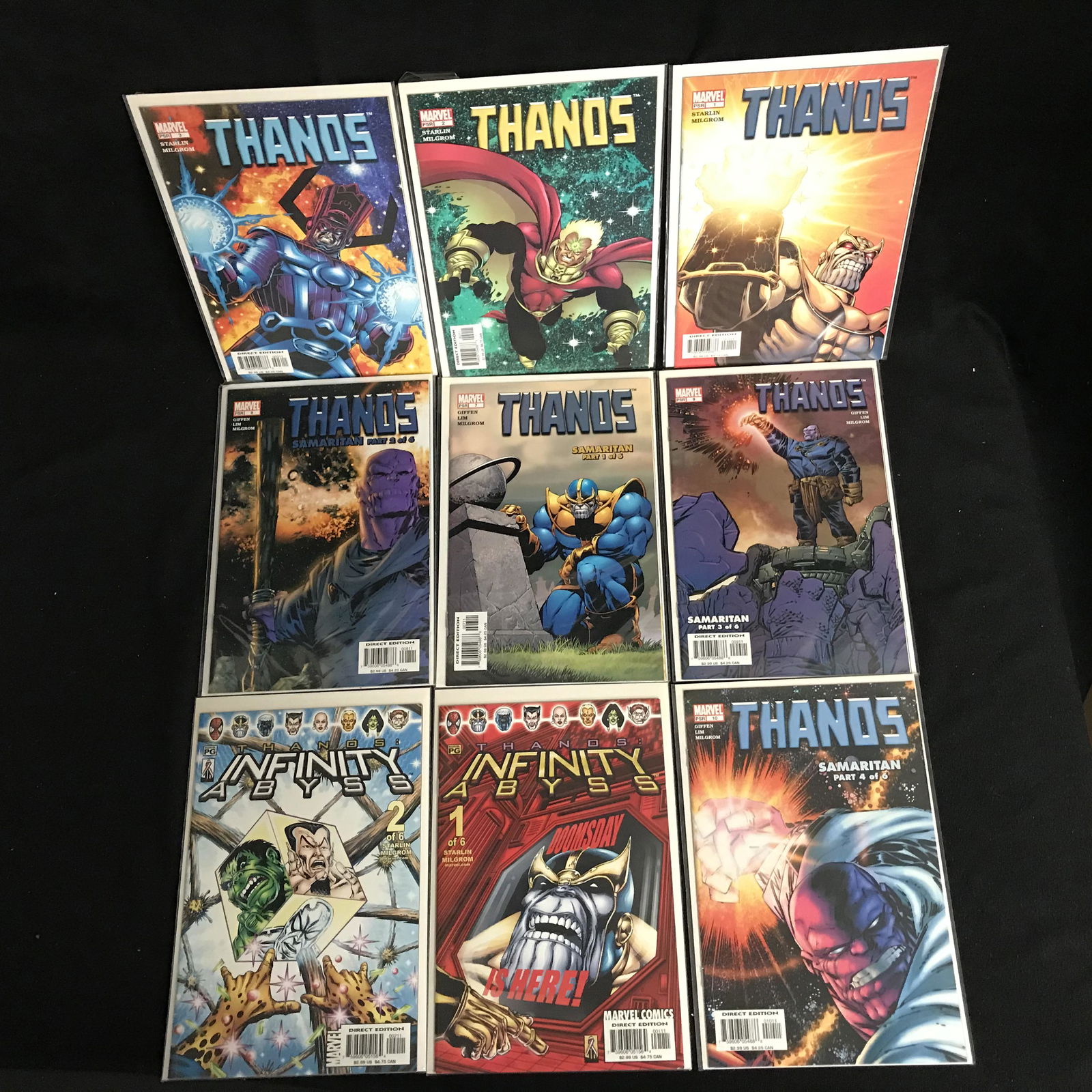ASSORTED THANOS COMIC BOOK LOT (MARVEL COMICS) (1 of 1)