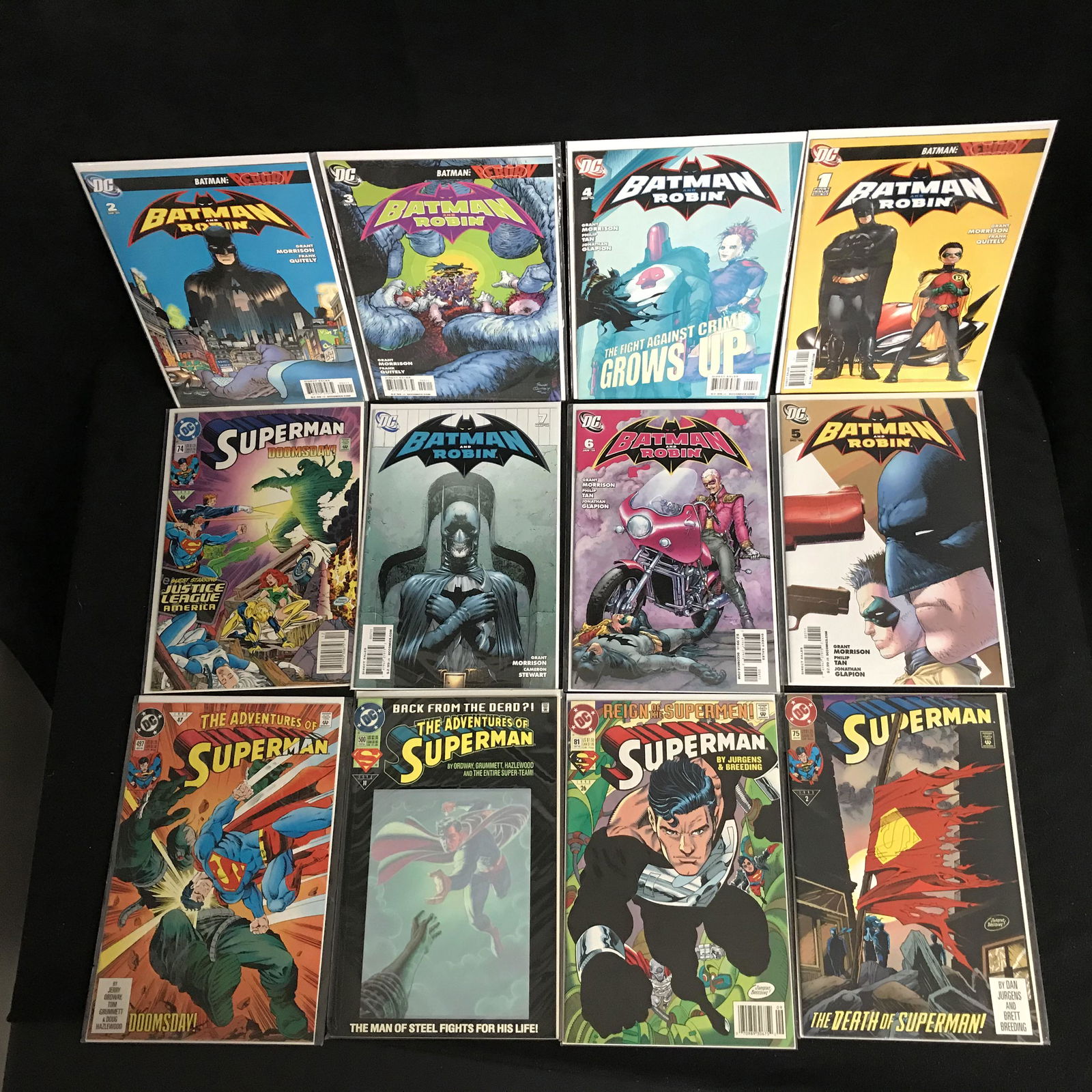 BATMAN and ROBIN/ SUPERMAN COMIC BOOK LOT (1 of 1)