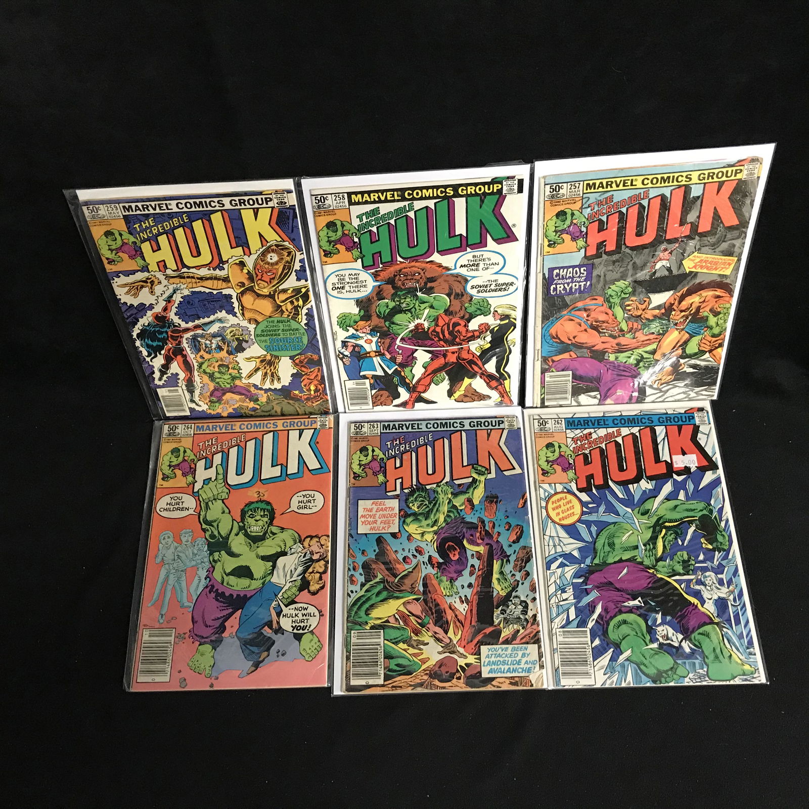 ASSORTED HULK COMIC BOOK LOT (MARVEL COMICS) (1 of 1)