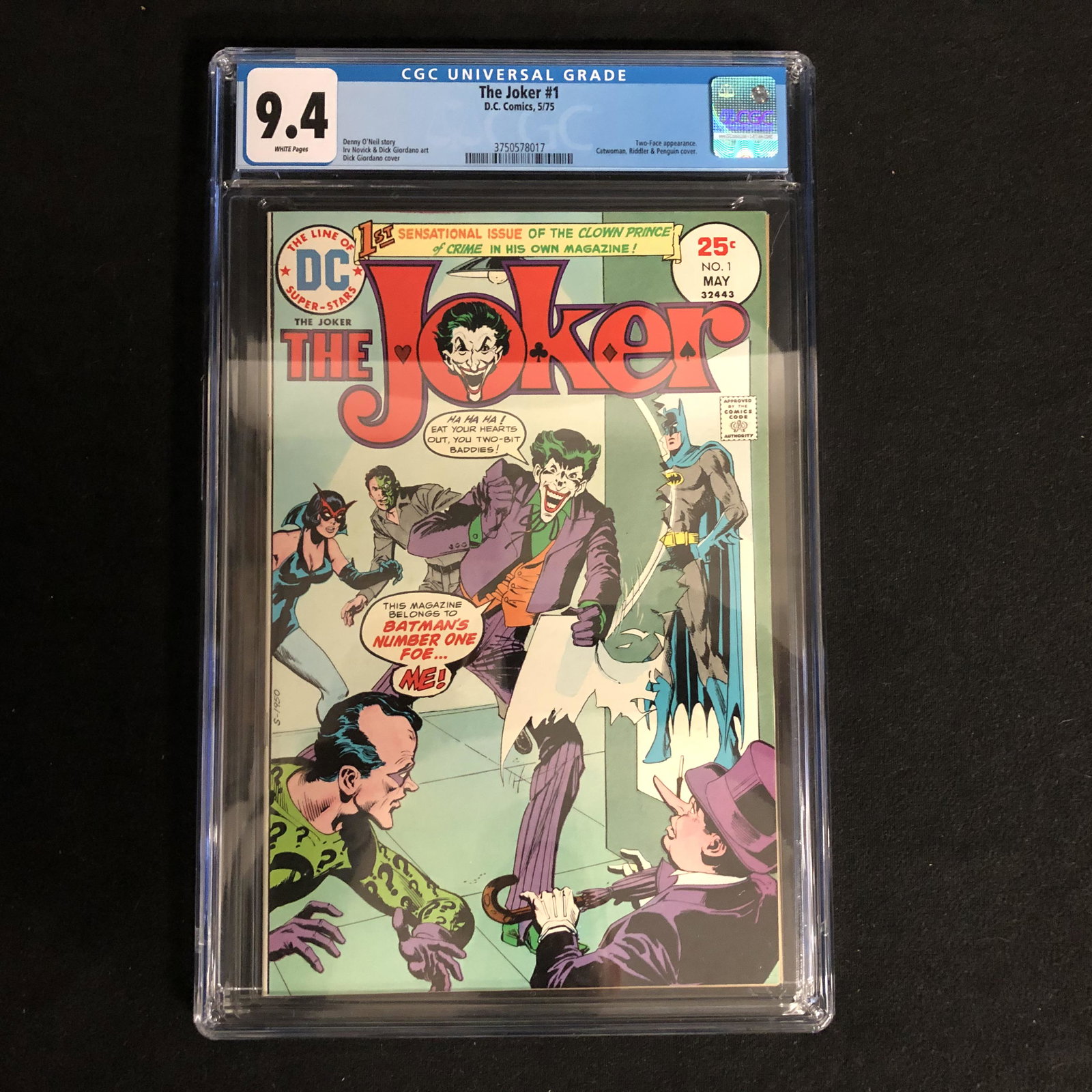 THE JOKER # (CGC 9.4) DC COMICS (1 of 1)