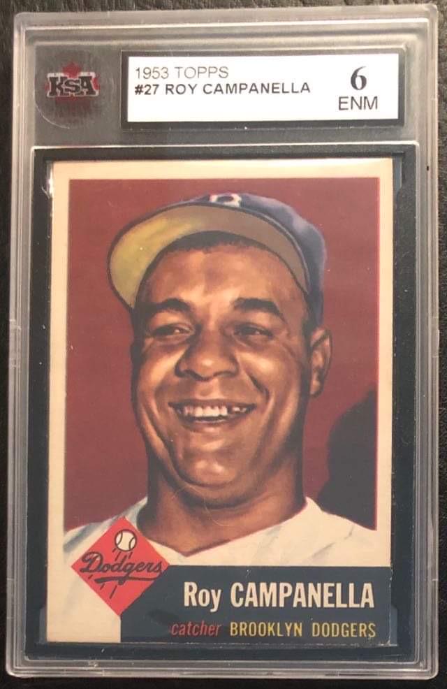 1953 TOPPS #27 ROY CAMPANELLA (KSA 6) (1 of 2)