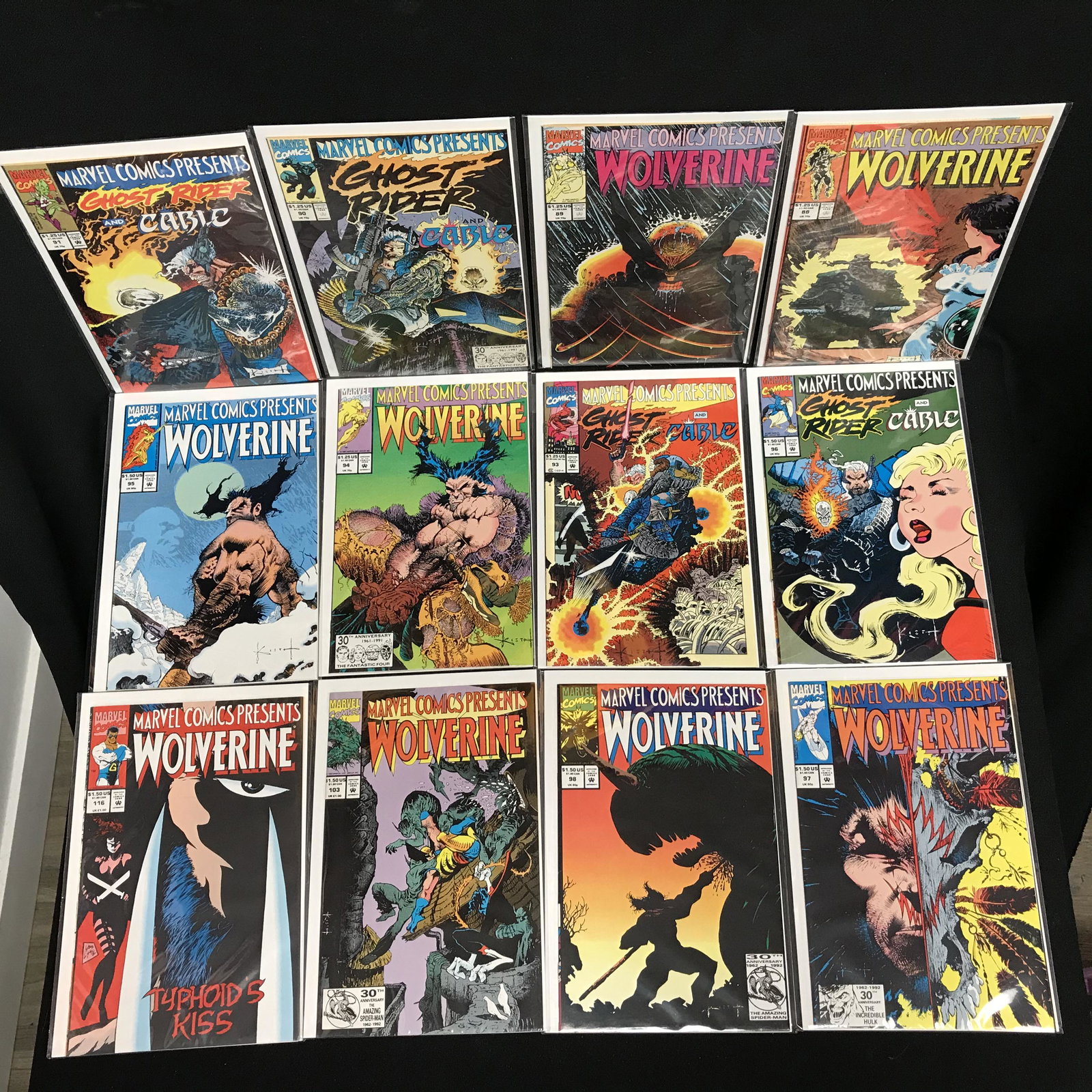 MARVEL COMICS PRESENTS COMIC BOOK LOT: MARVEL COMICS PRESENTS COMIC BOOK LOT