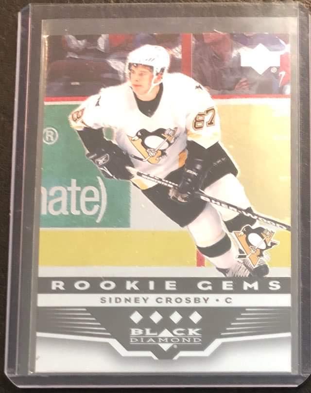 2005-06 UD Black Diamond #193 Sidney Crosby RC: 2005-06 UD Black Diamond #193 Sidney Crosby RC