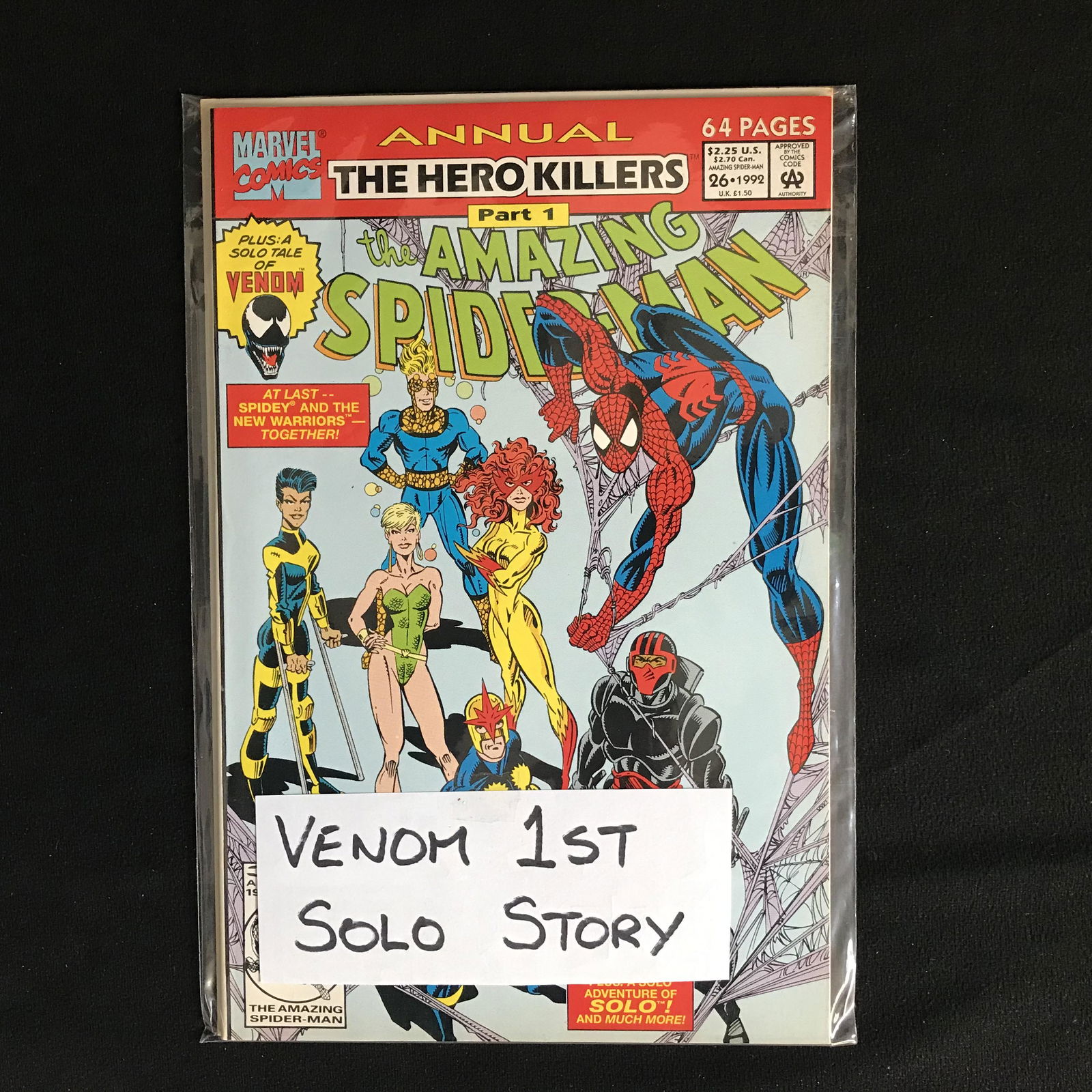 The AMAZING SPIDER-MAN #26 (MARVEL COMICS) Venom 1st (1 of 1)