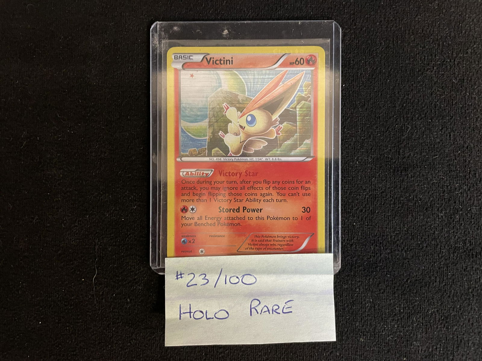 Victini - Holo Rare 23/113 Legendary Treasures 2013 BW (1 of 1)