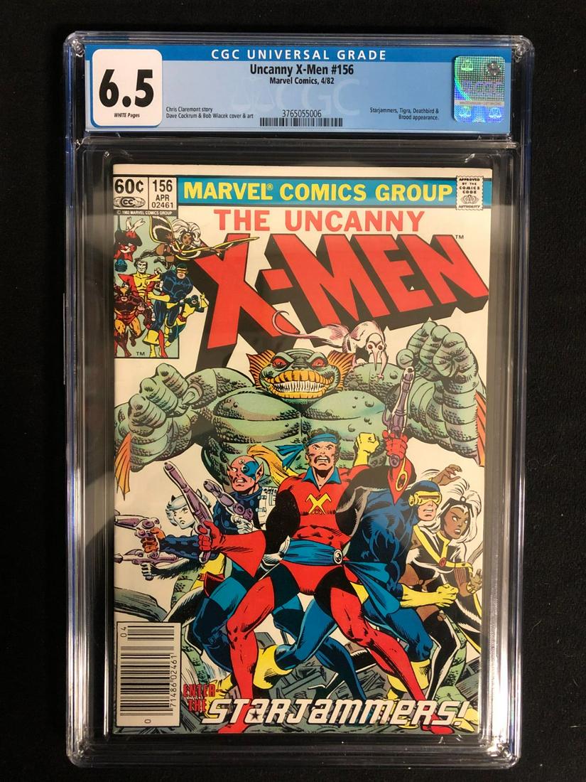 THE UNCANNY X-MEN #156 CGC GRADE 6.5 (MARVEL 1982): THE UNCANNY X-MEN #156 CGC GRADE 6.5 (MARVEL 1982)