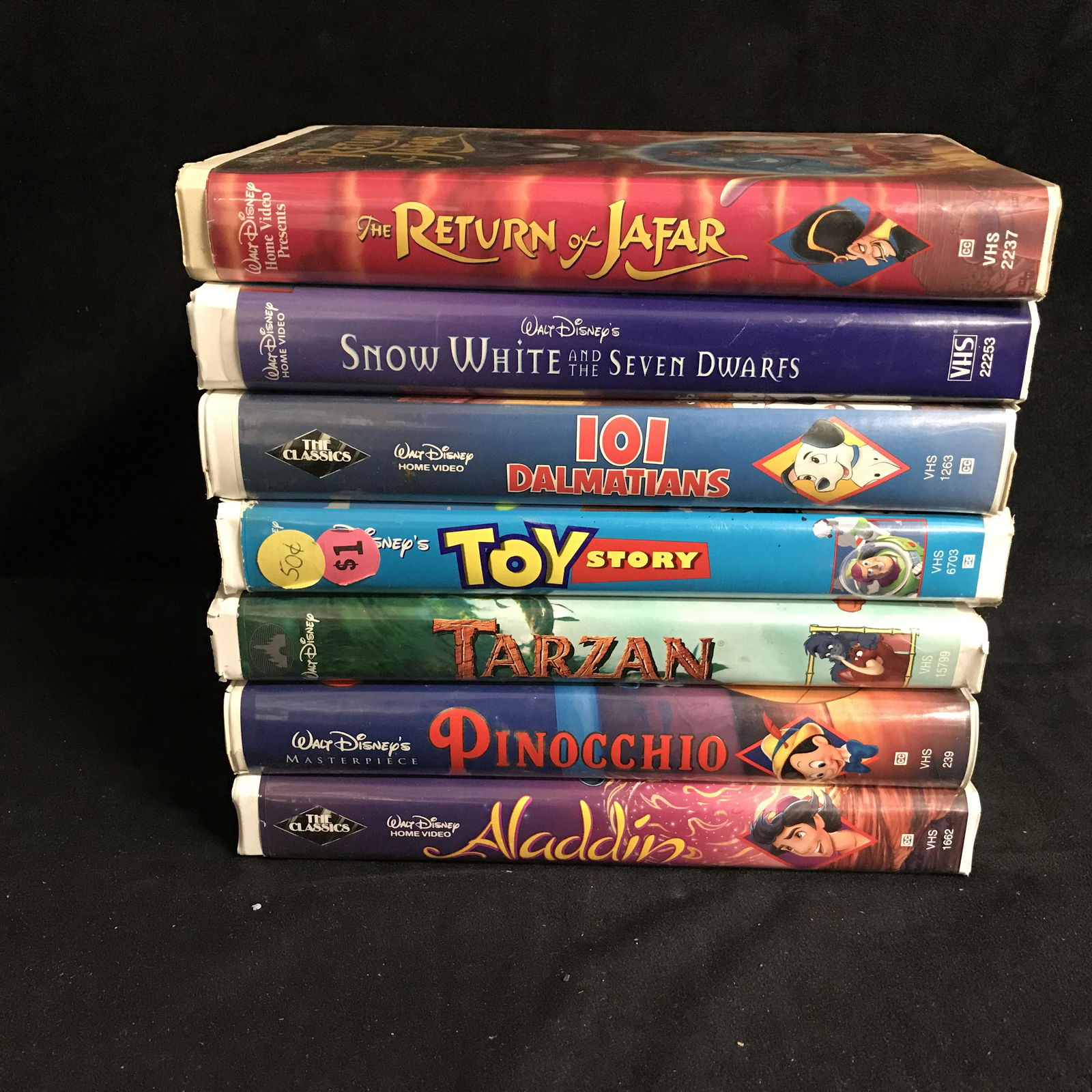 ASSORTED DISNEY CLASSIC VHS TAPES (1 of 1)
