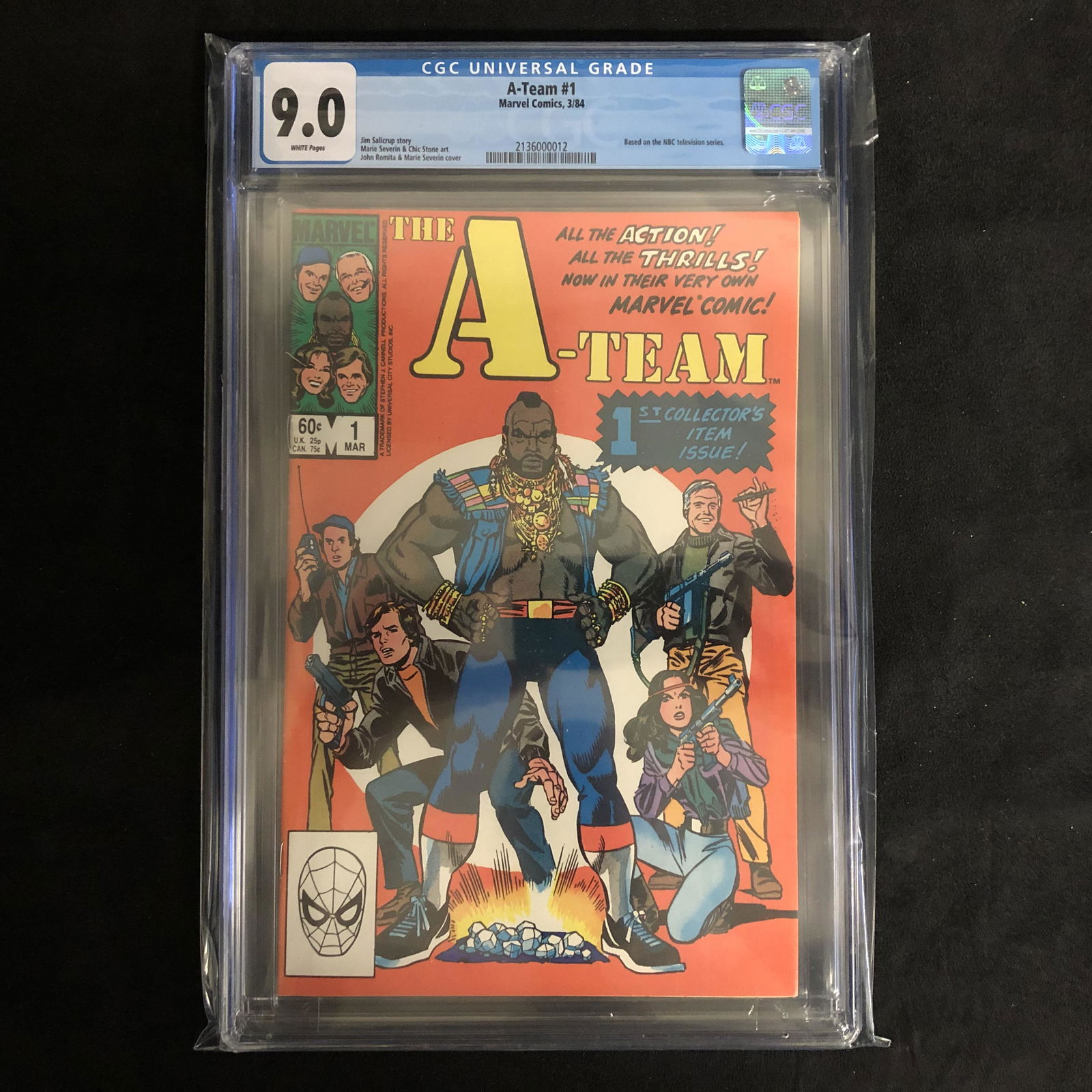 A-TEAM #1 (CGC 9.0) MARVEL COMICS (1 of 1)