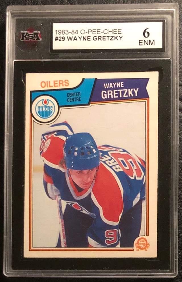 1983-84 O-PEE-CHEE #29 WAYNE GRETZKY (KSA 6) (1 of 2)