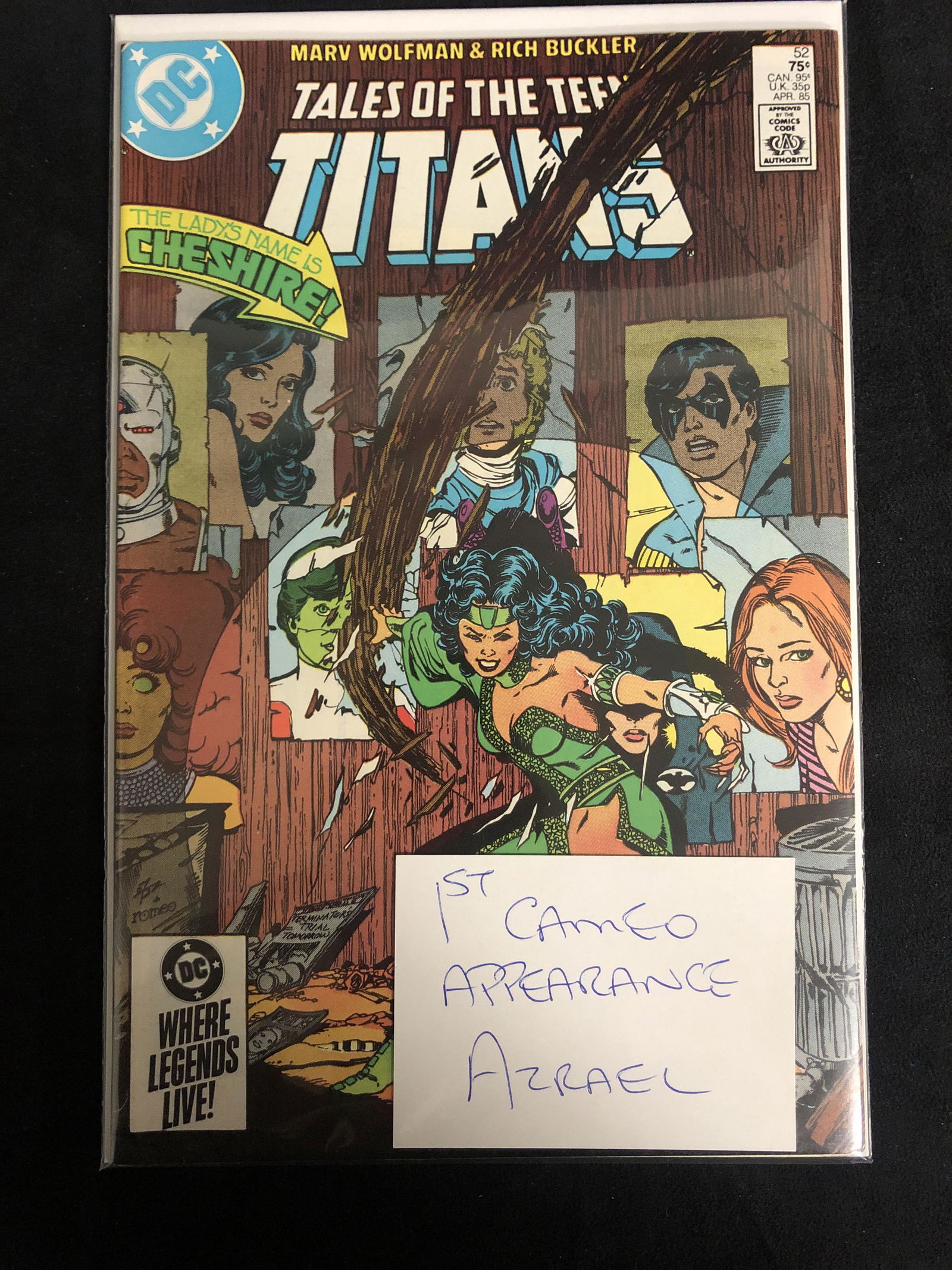 THE NEW TEEN TITANS #52 (DC COMICS) (1 of 1)