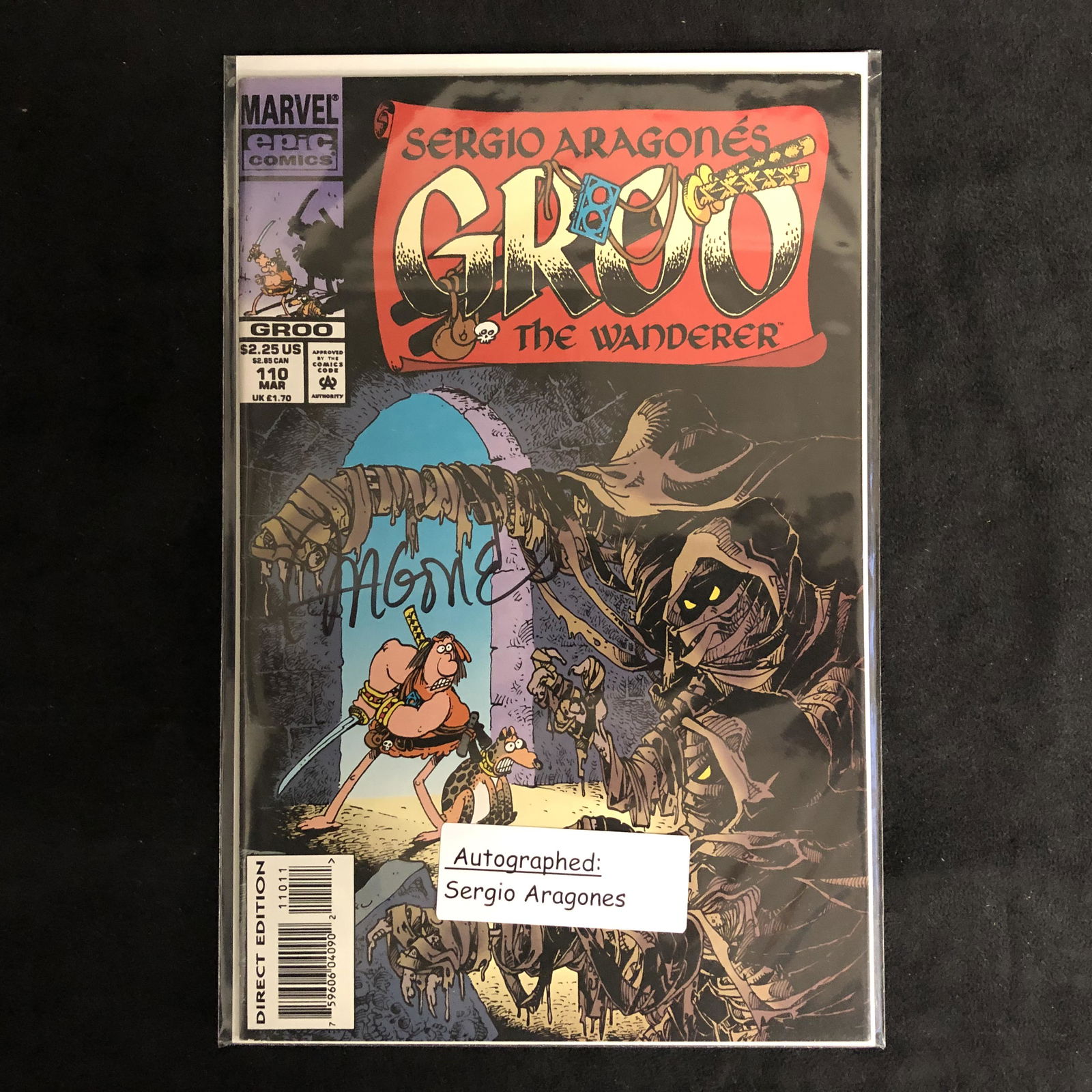 GROO THE WANDERER #86 SIGNED BY SERGIO ARAGONES (1 of 2)