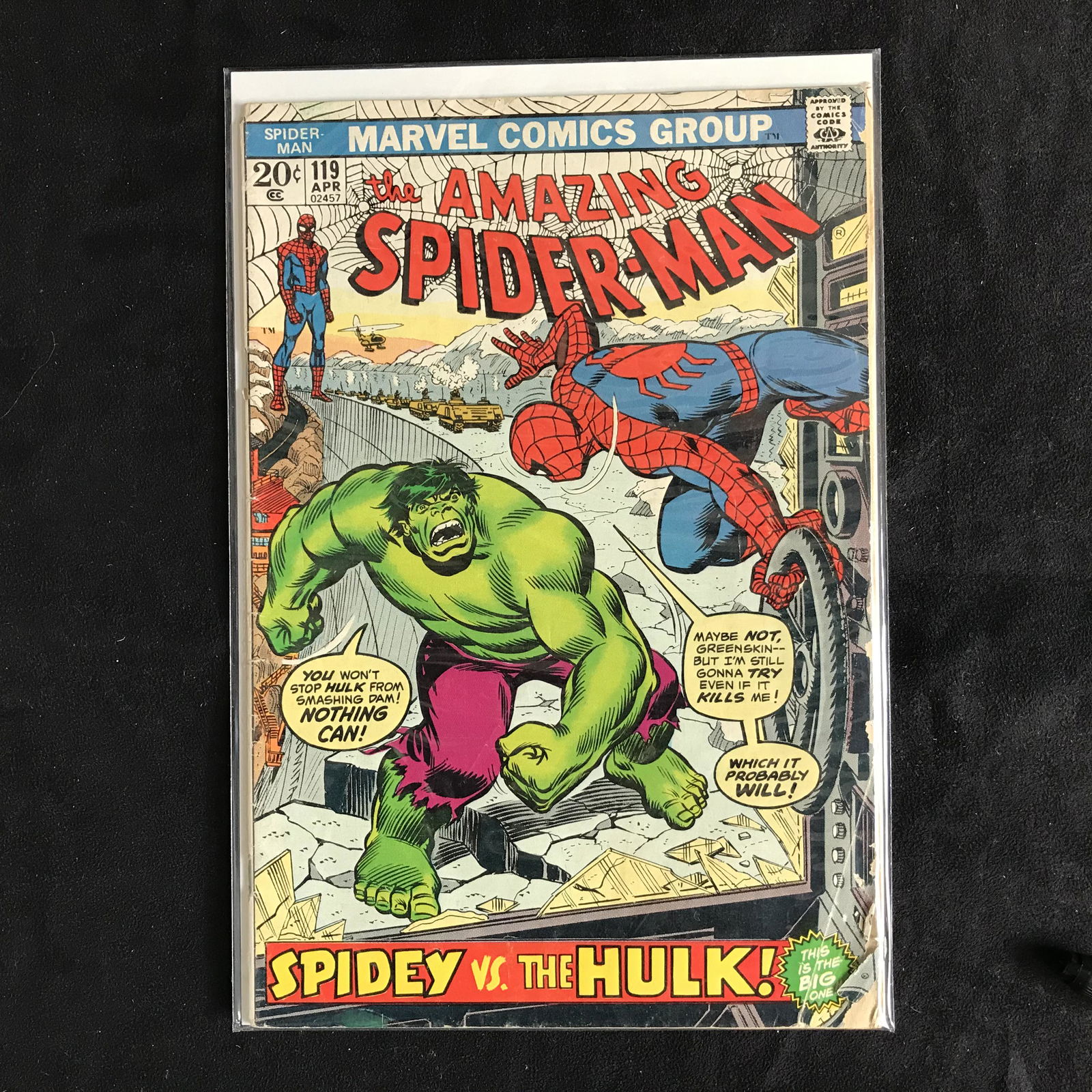The AMAZING SPIDER-MAN #119 (MARVEL COMICS) (1 of 1)