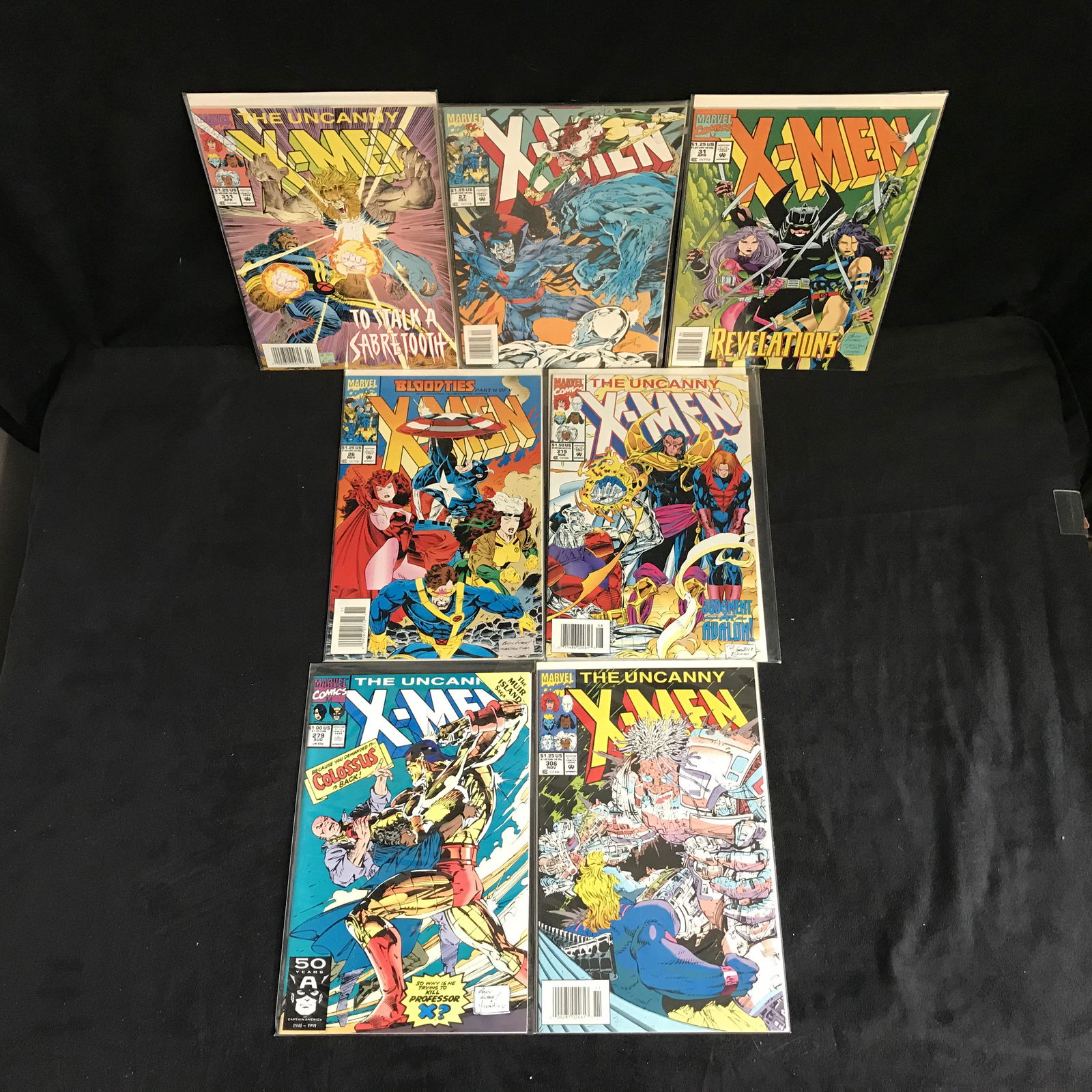 THE UNCANNY X-MEN COMIC BOOK LOT (MARVEL COMICS): THE UNCANNY X-MEN COMIC BOOK LOT (MARVEL COMICS)