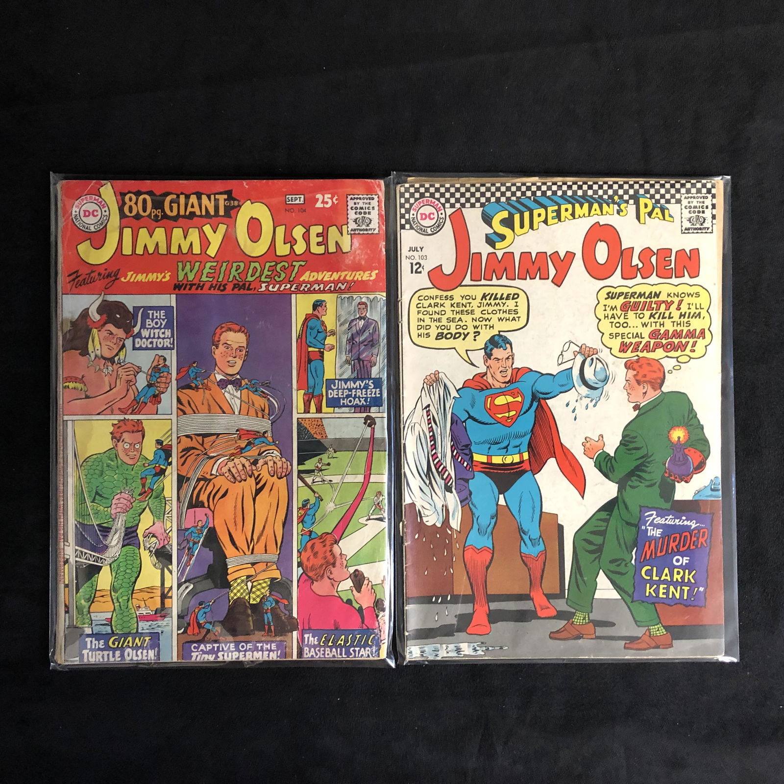 SUPERMAN'S PAL JIMMY OLSEN COMIC BOOK LOT (DC COMICS) (1 of 1)