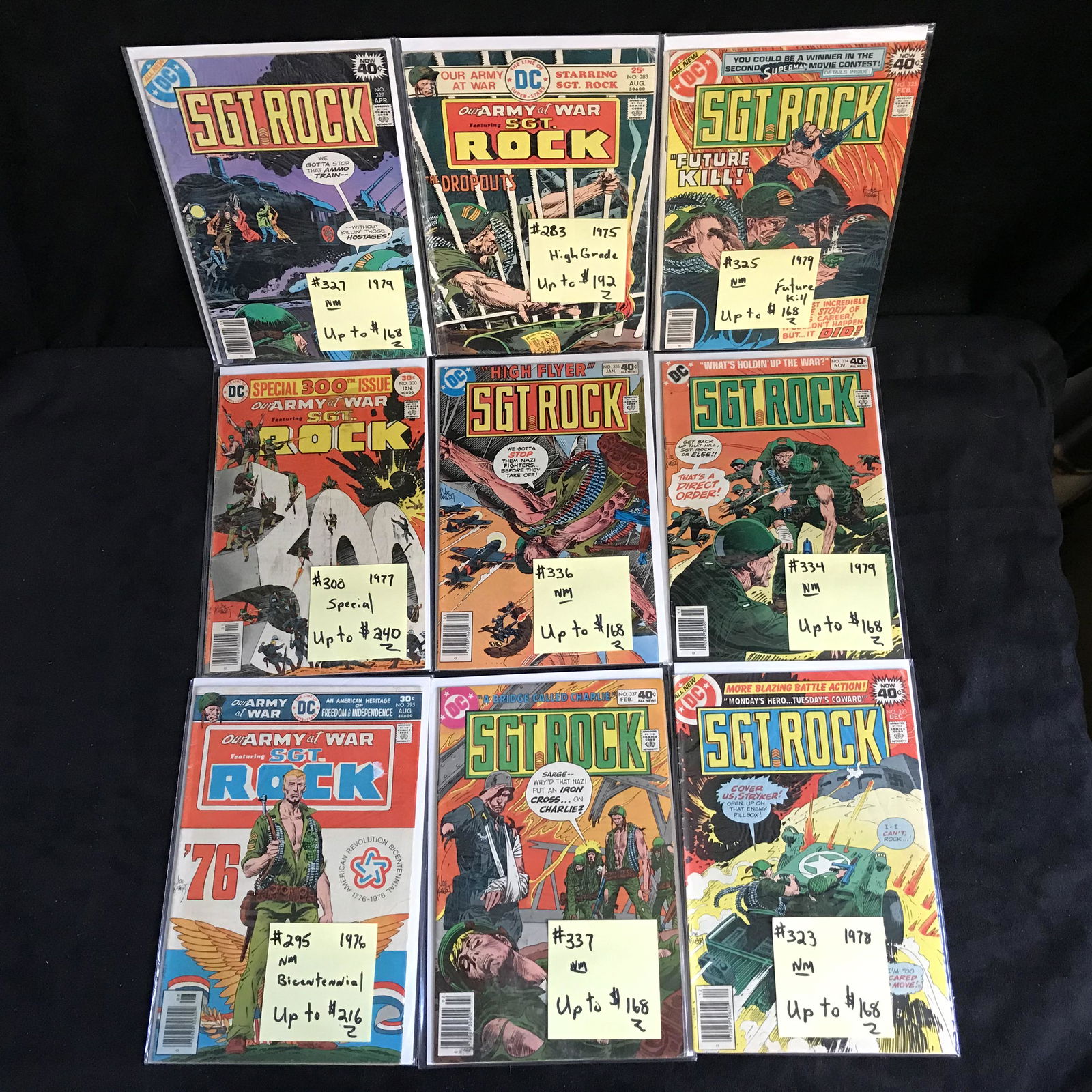 SGT. ROCK COMIC BOOK LOT (DC COMICS) (1 of 1)