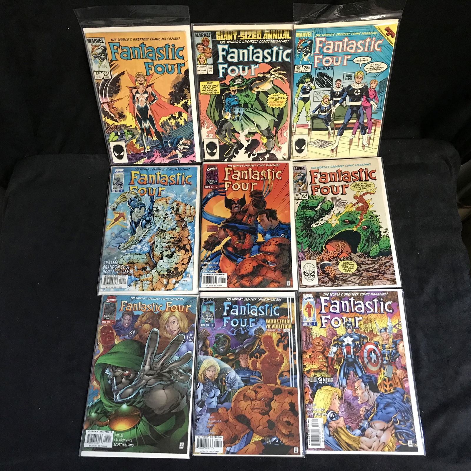 FANTASTIC FOUR COMIC BOOK LOT (MARVEL COMICS) (1 of 1)