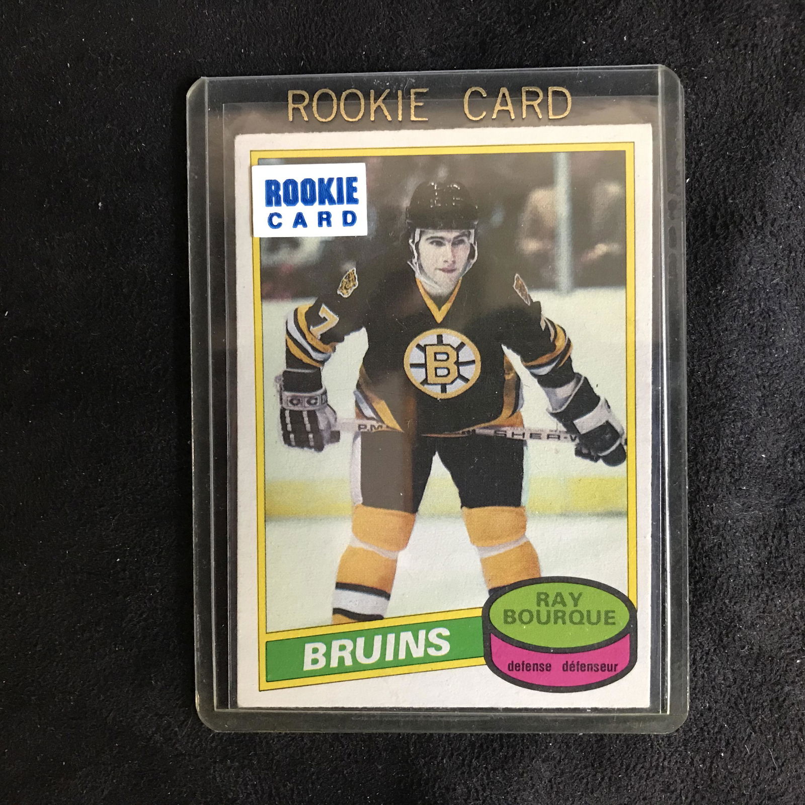 1980-81 O-Pee-Chee #140 Ray Bourque RC (1 of 1)