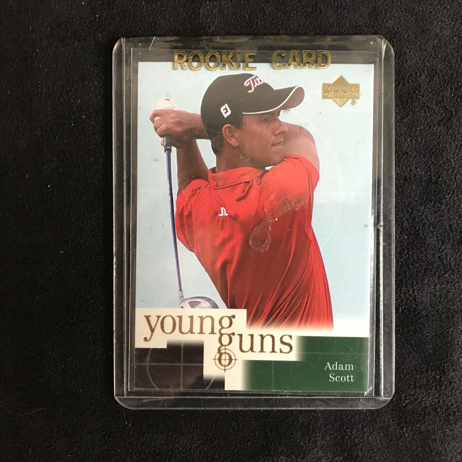 2001 Upper Deck ? Young Guns Adam Scott RC Card #70: 2001 Upper Deck ? Young Guns Adam Scott RC Card #70
