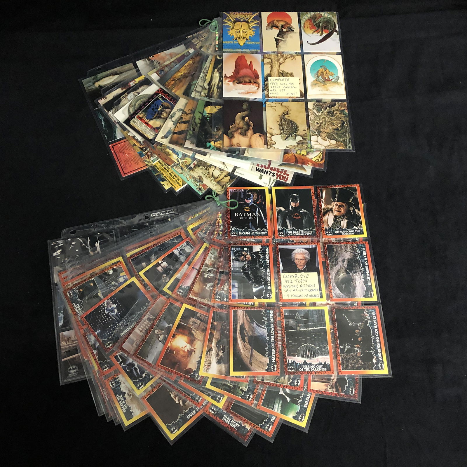 NON-SPORTS COLLECTOR CARD SETS LOT (1 of 3)