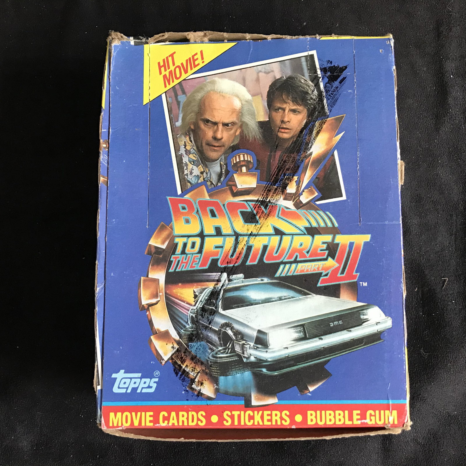 BACK TO THE FUTURE II MOVIE CARDS/ STICKERS PACKS: BACK TO THE FUTURE II MOVIE CARDS/ STICKERS PACKS